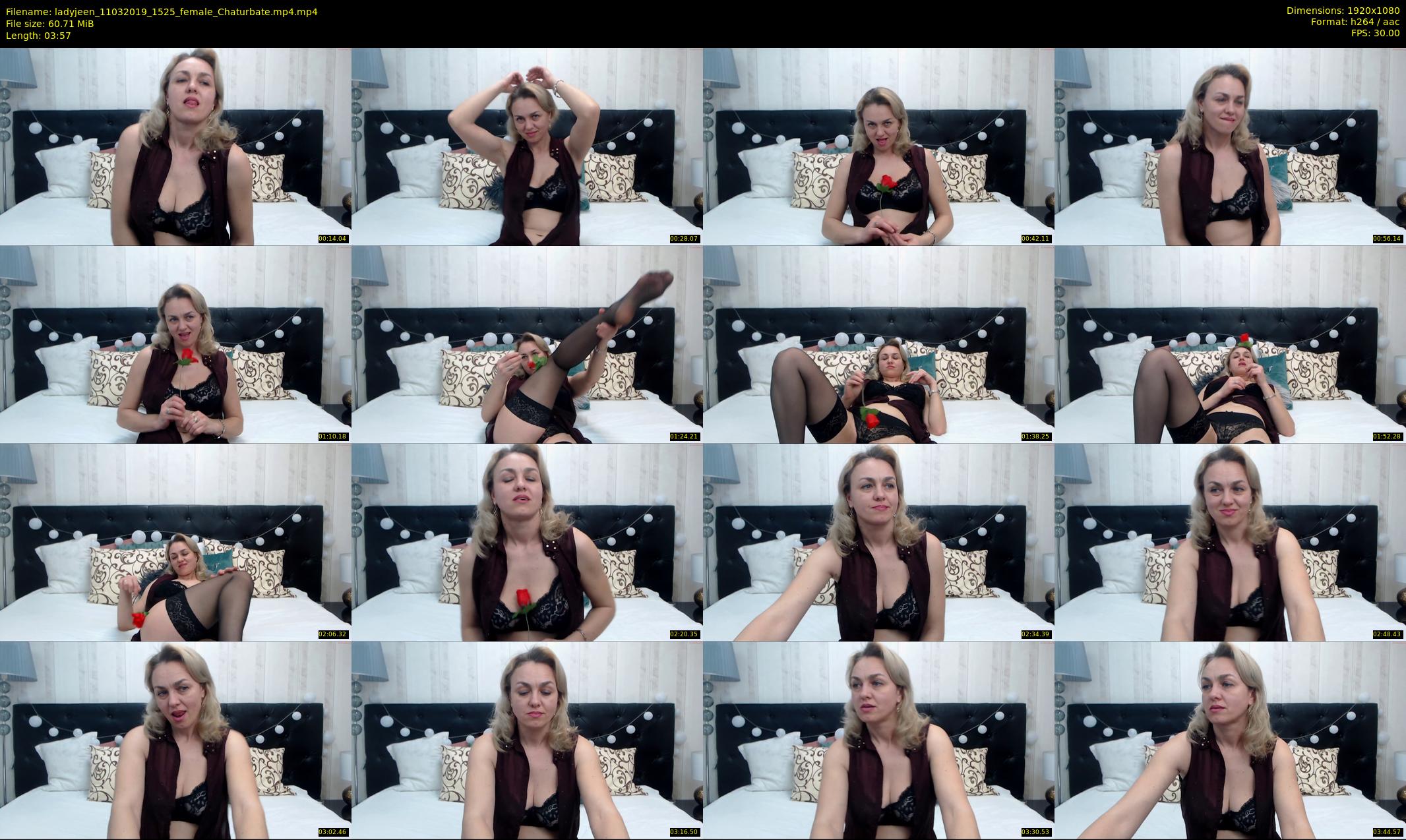 ladyjeen — 4 minute Chaturbate female cam show recording, 1080p, Mar 11, 2019