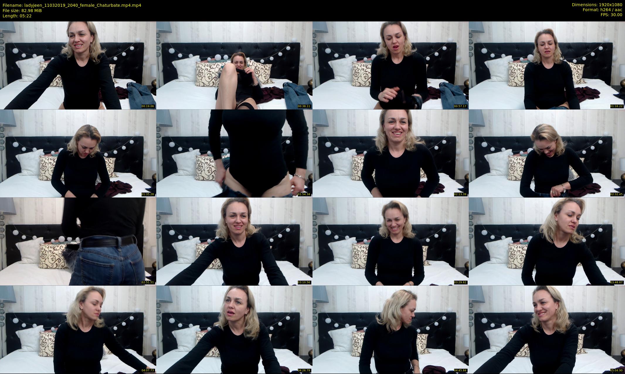 ladyjeen — 6 minute Chaturbate female cam show recording, 1080p, Mar 11, 2019
