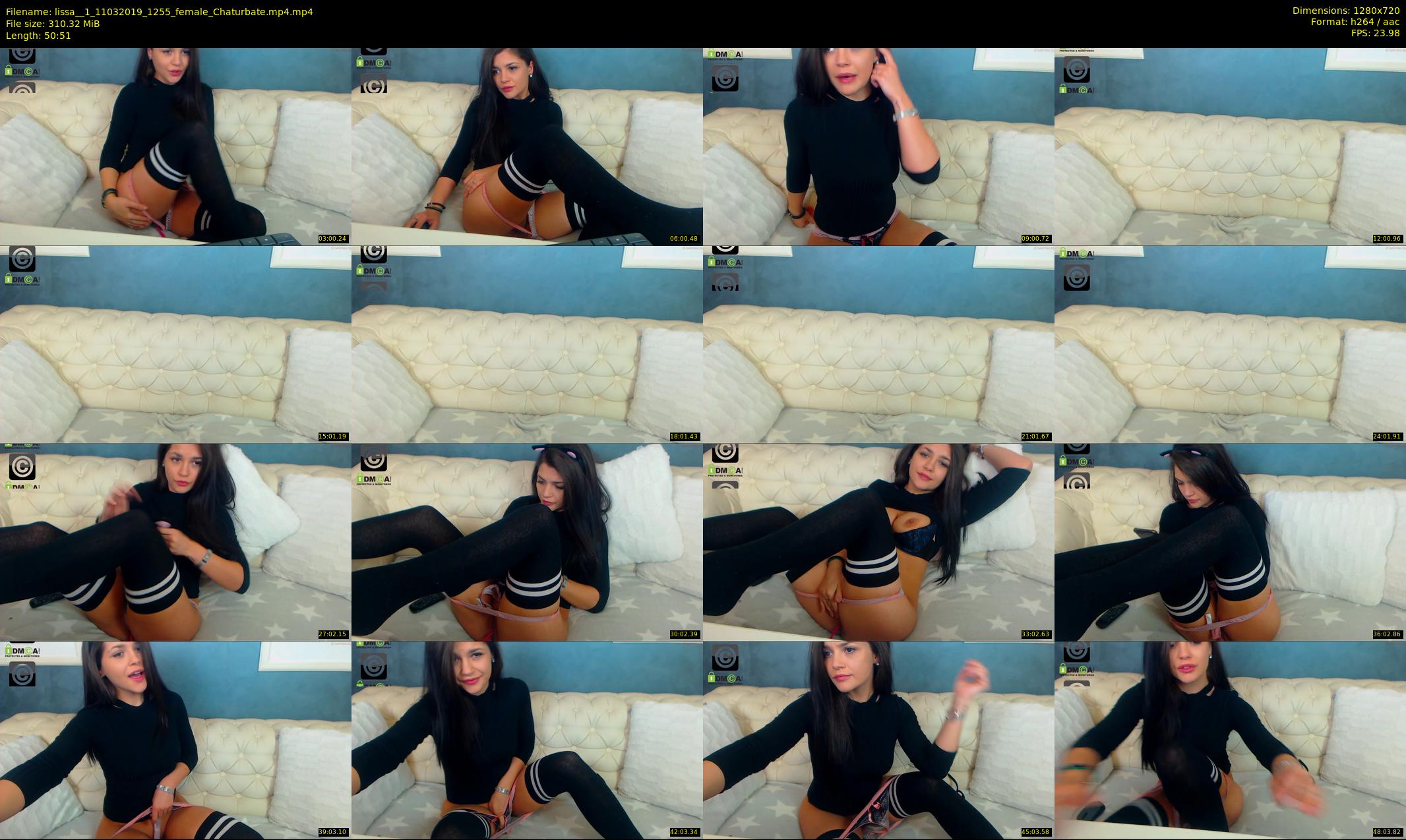 lissa__1 — 51 minute Chaturbate female cam show recording, 720p, Mar 11, 2019