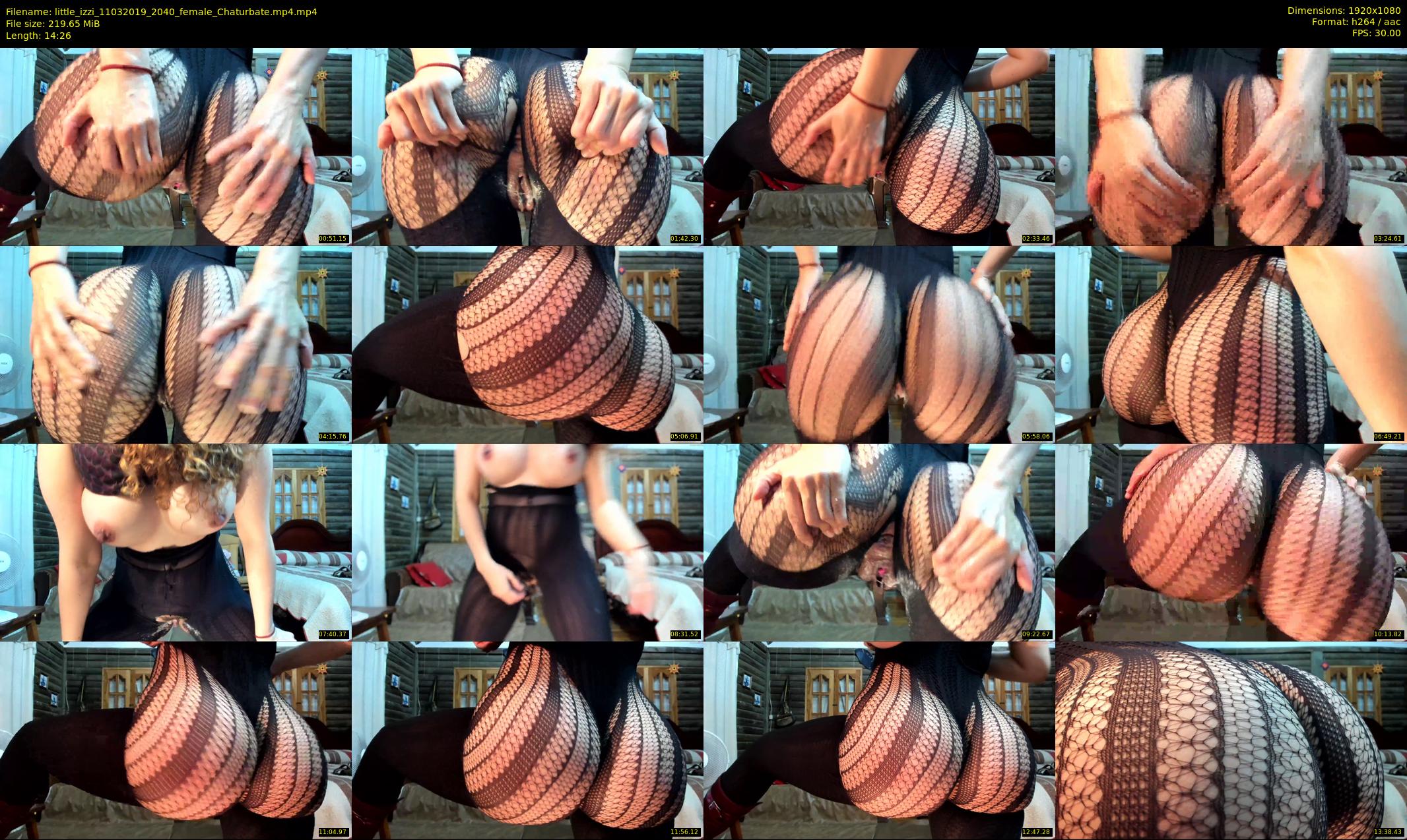 little_izzi — 15 minute Chaturbate female cam show recording, 1080p, Mar 11, 2019