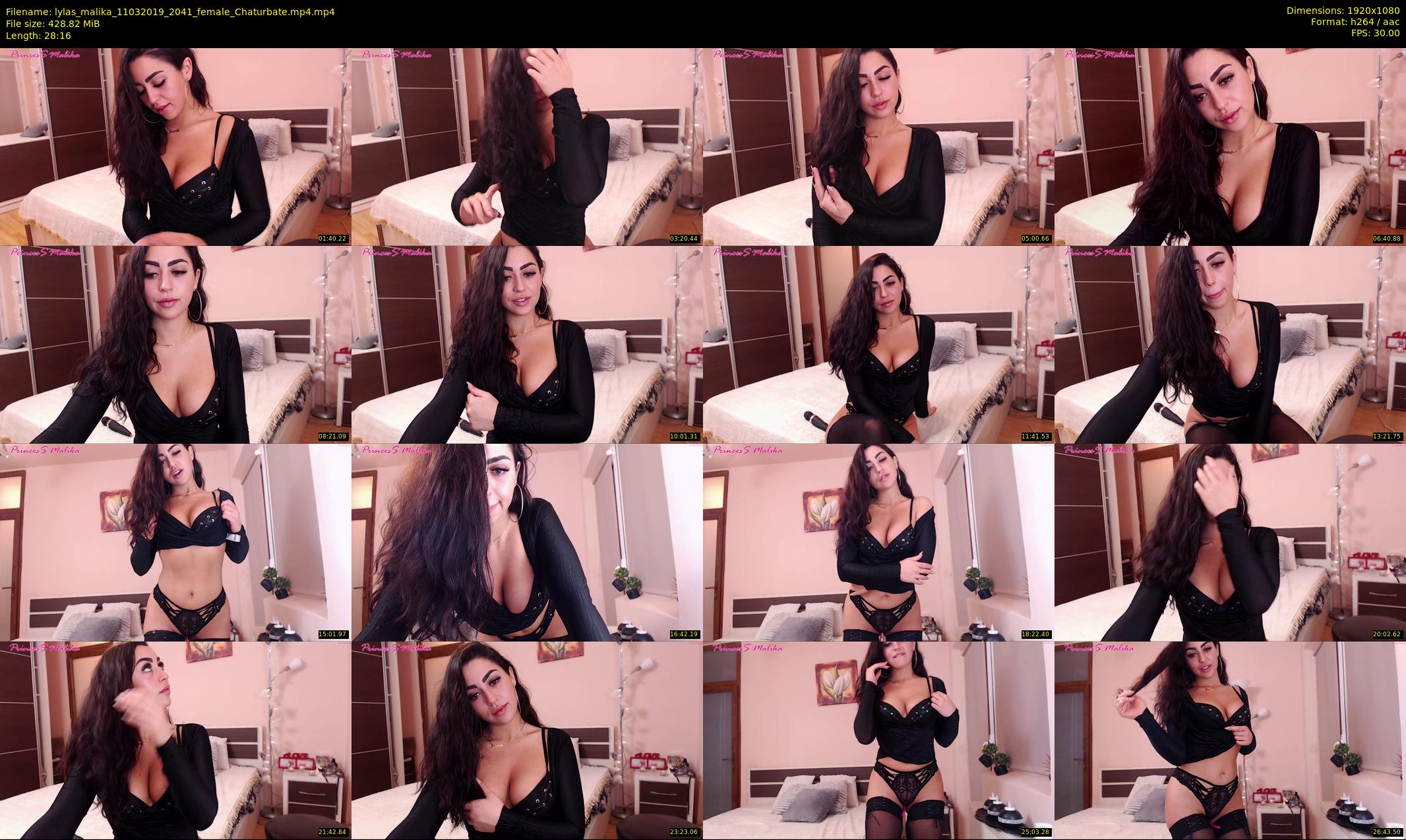lylas_malika — 29 minute Chaturbate female cam show recording, 1080p, Mar 11, 2019