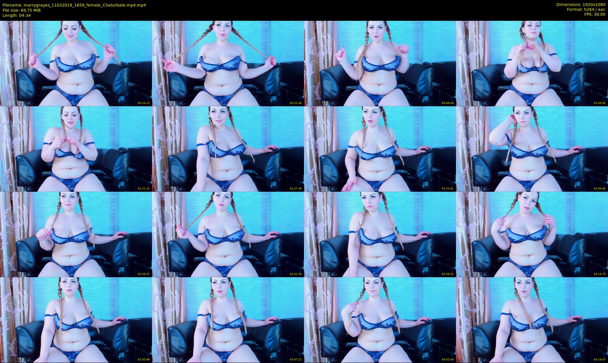 marrygrayes — 5 minute Chaturbate female cam show recording, 1080p, Mar 11, 2019
