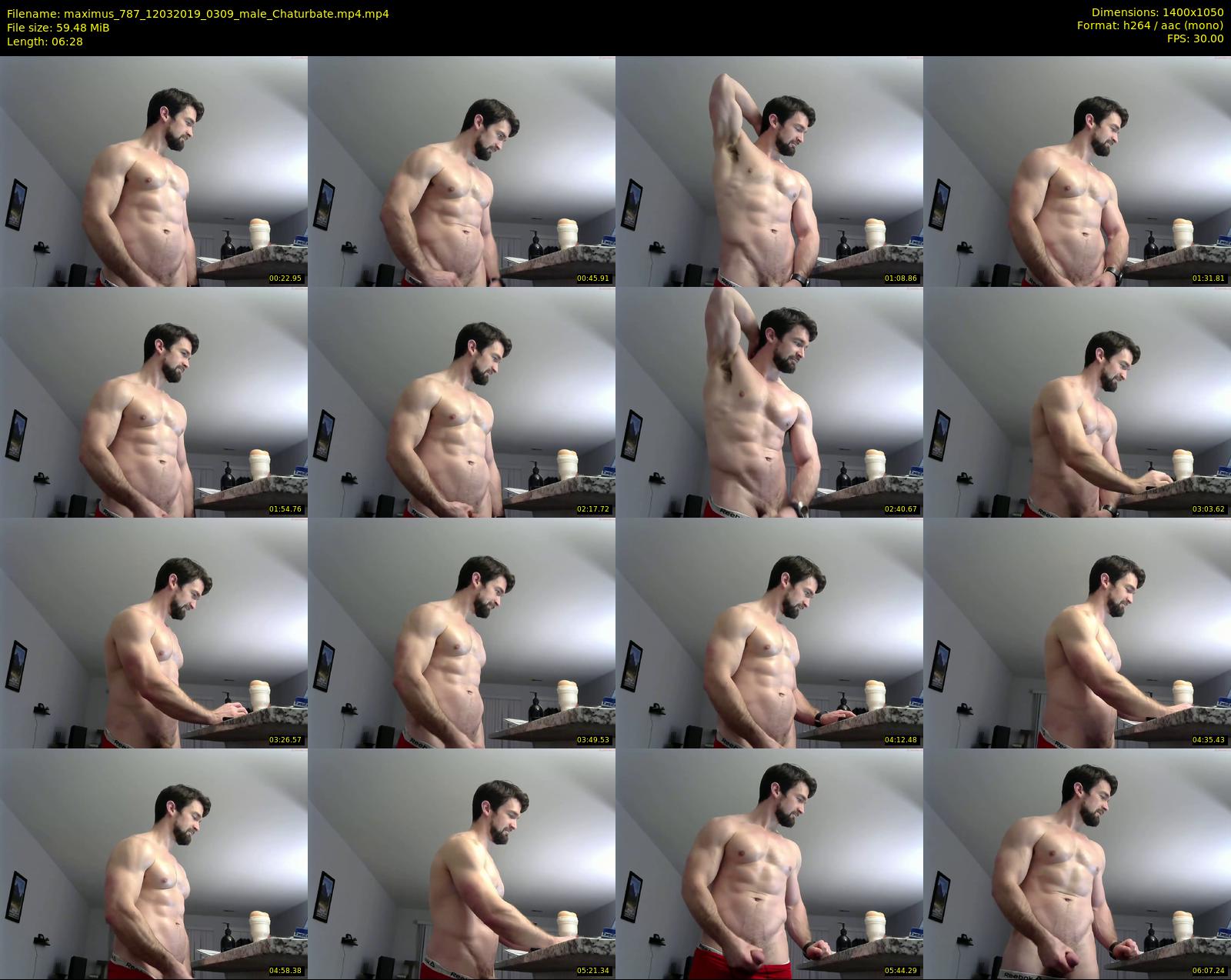 maximus_787 — 7 minute Chaturbate male cam show recording, 720p, Mar 12, 2019
