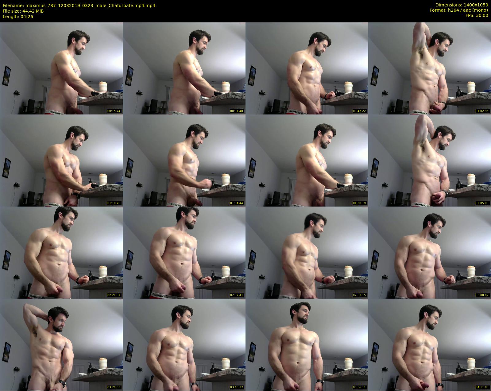 maximus_787 — 5 minute Chaturbate male cam show recording, 720p, Mar 12, 2019