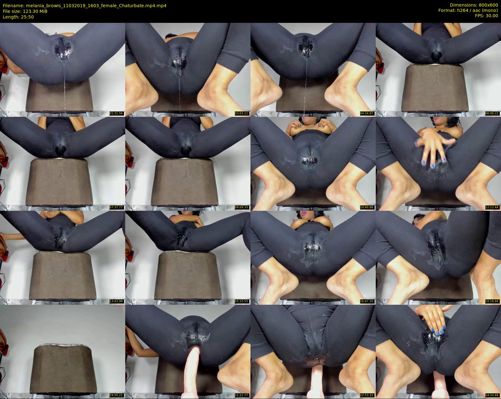 melania_browis — 26 minute Chaturbate female cam show recording, 480p, Mar 11, 2019