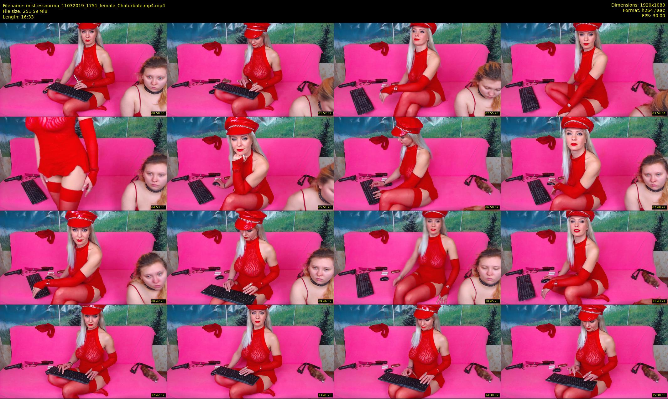 mistressnorma — 17 minute Chaturbate female cam show recording, 1080p, Mar 11, 2019