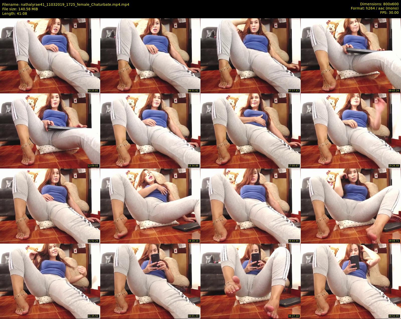nathalyrae41 — 42 minute Chaturbate female cam show recording, 480p, Mar 11, 2019