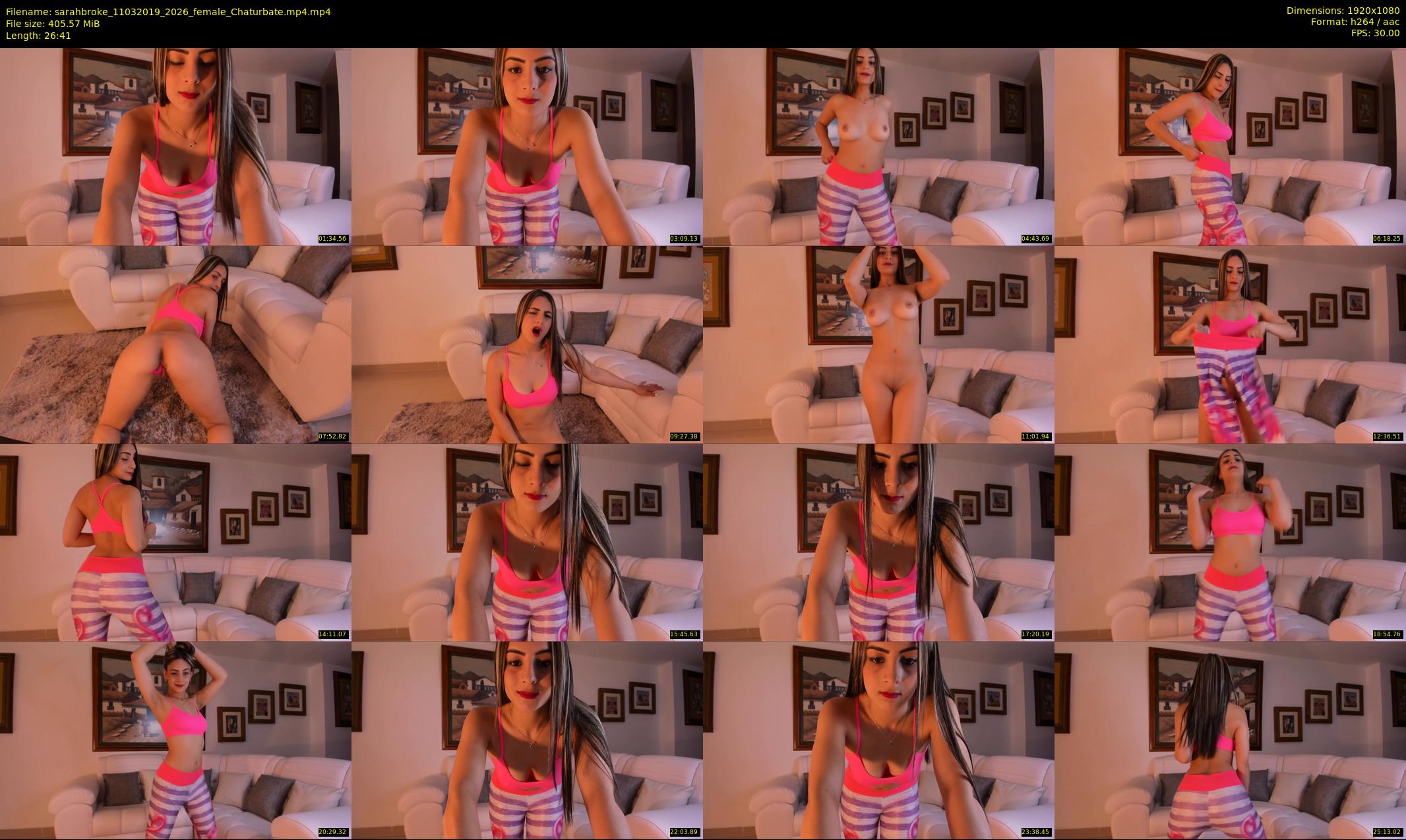 sarahbroke — 27 minute Chaturbate female cam show recording, 1080p, Mar 11, 2019