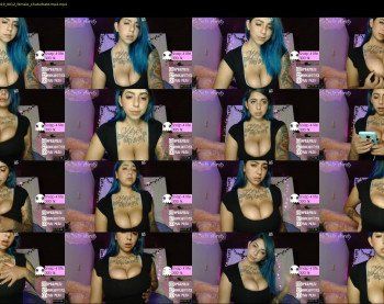 tattoo_ninja_kitty — 4 minute Chaturbate female cam show recording, 720p, Mar 12, 2019