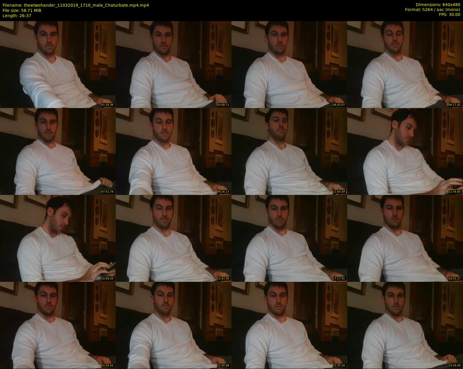 theetwohander — 27 minute Chaturbate male cam show recording, 480p, Mar 11, 2019
