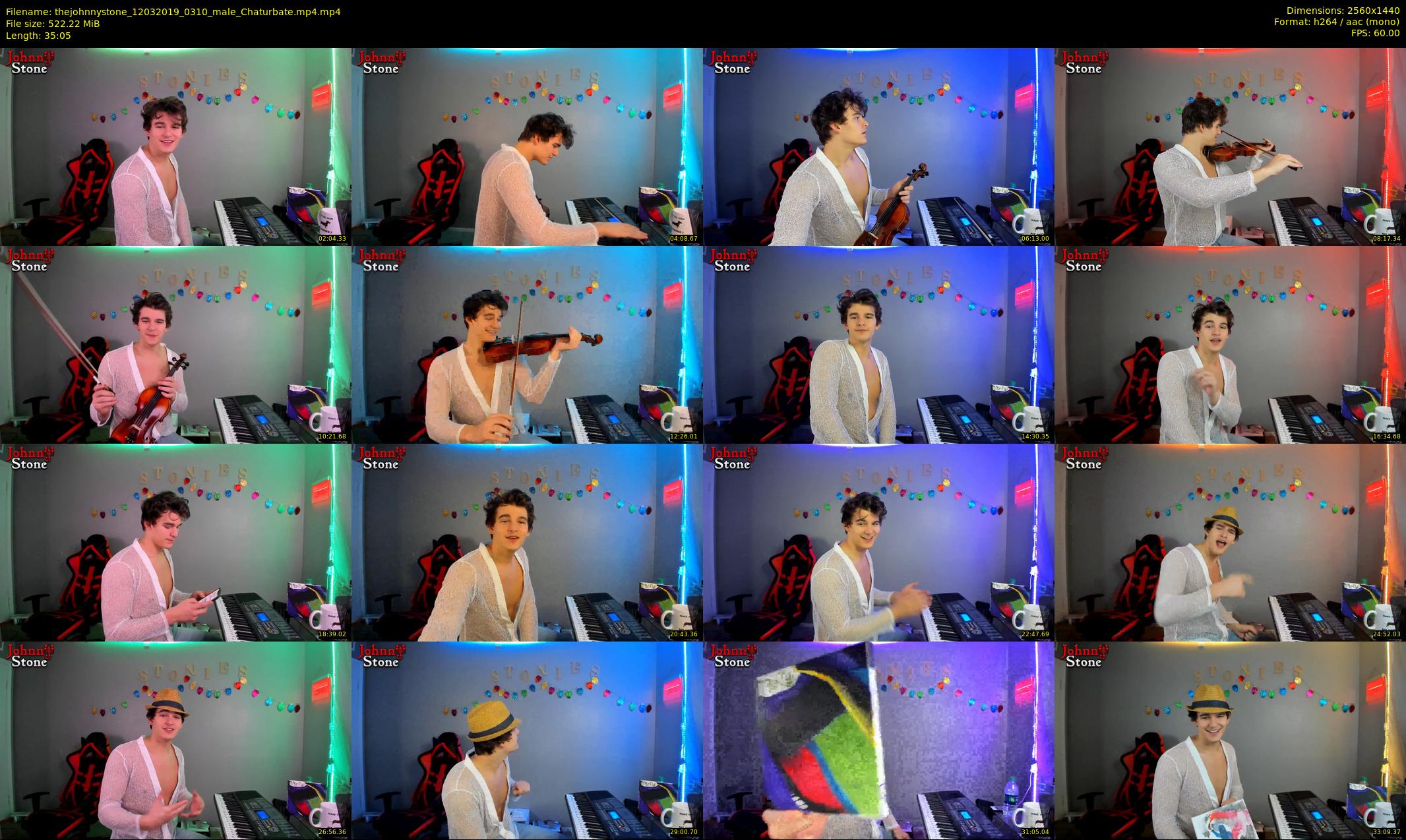 thejohnnystone — 36 minute Chaturbate male cam show recording, 1080p, Mar 12, 2019