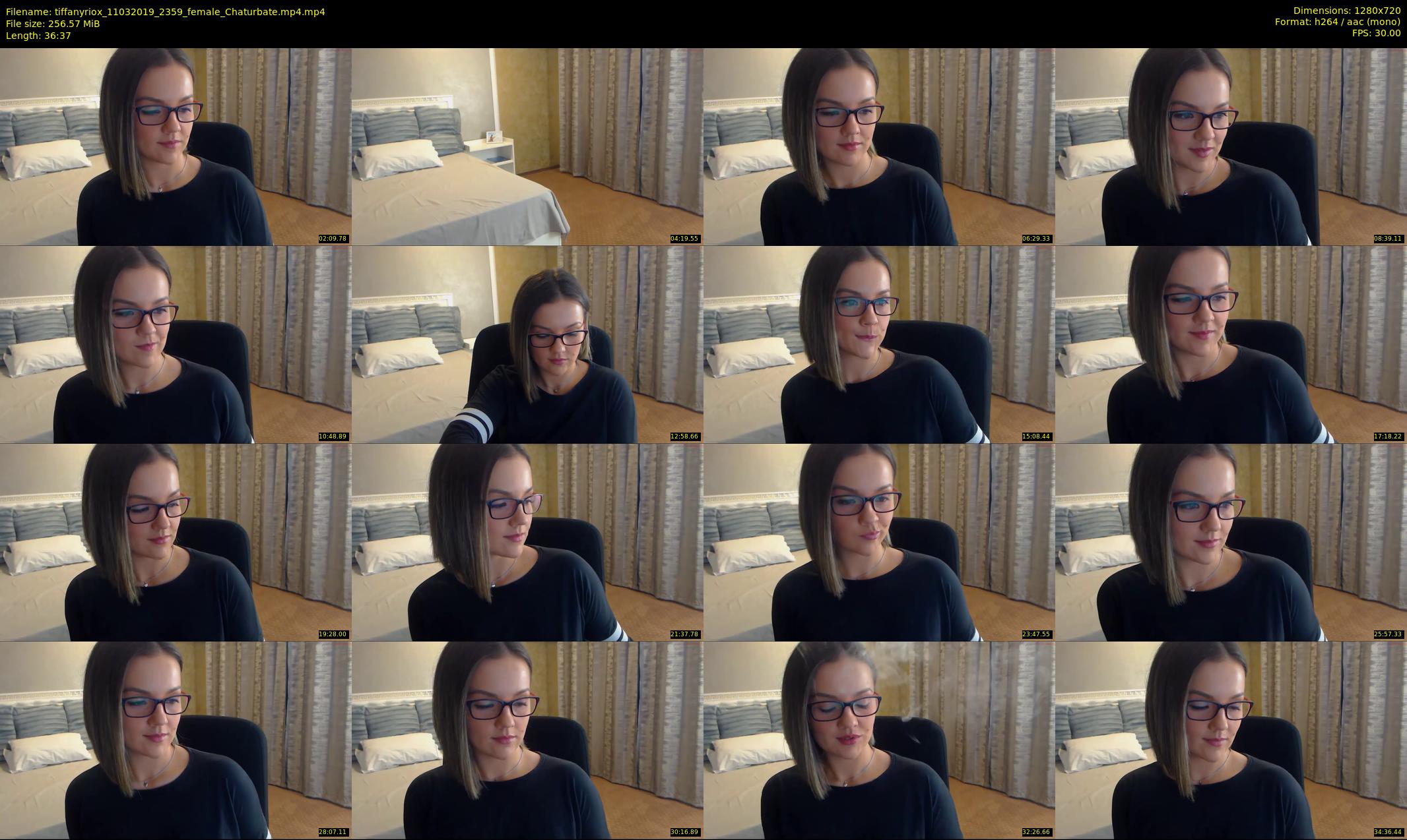 tiffanyriox — 37 minute Chaturbate female cam show recording, 720p, Mar 11, 2019