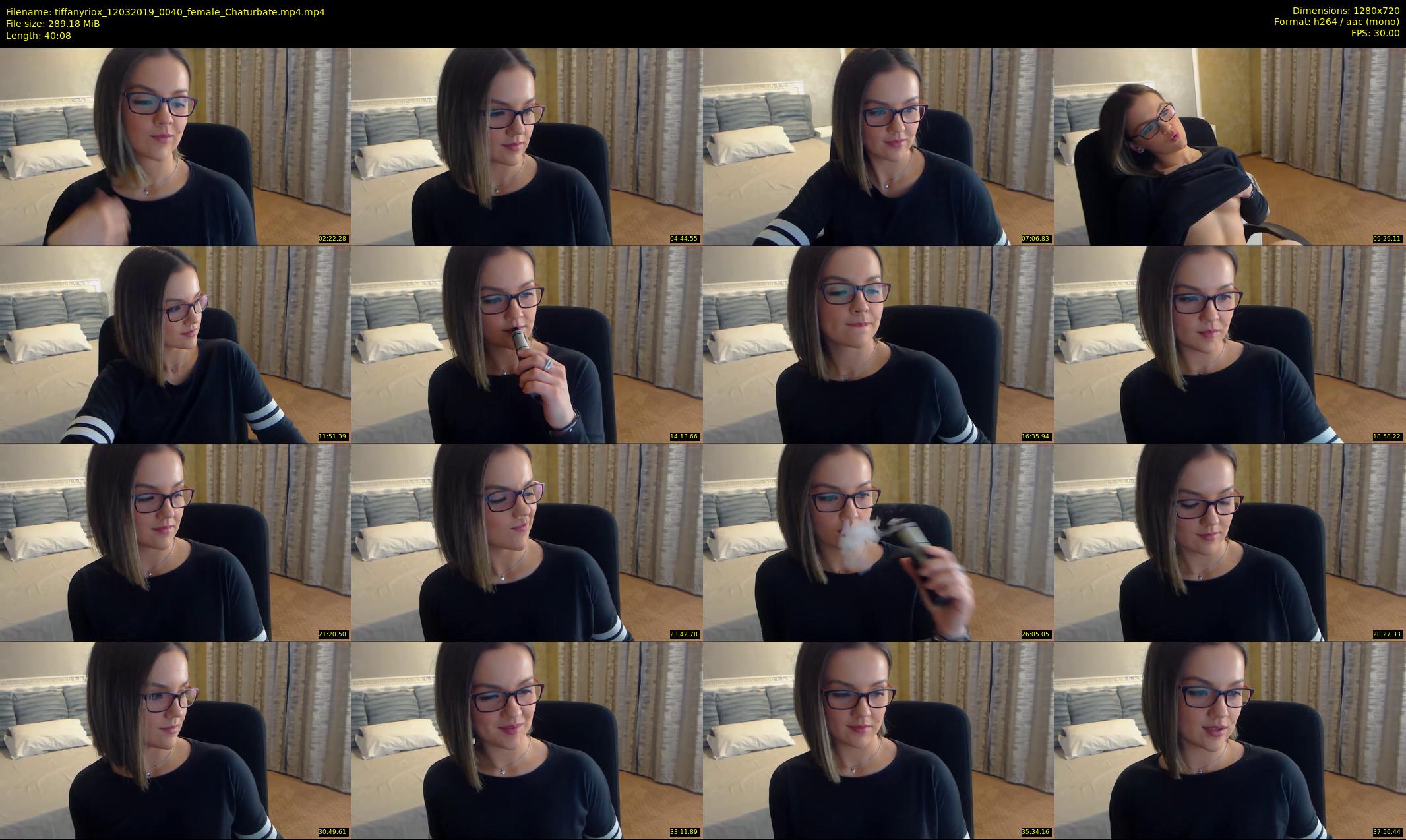 tiffanyriox — 41 minute Chaturbate female cam show recording, 720p, Mar 12, 2019