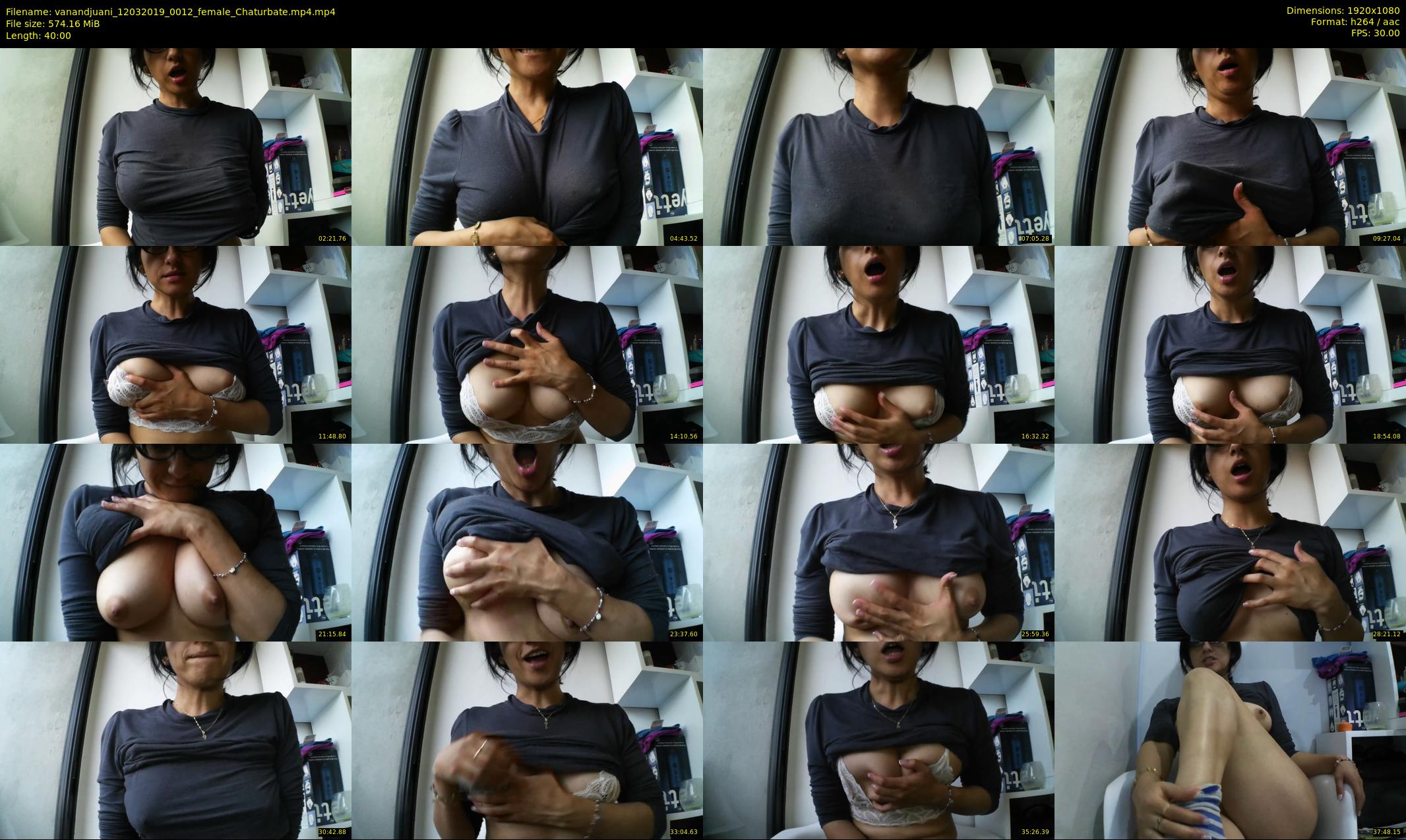 vanandjuani — 40 minute Chaturbate female cam show recording, 1080p, Mar 12, 2019