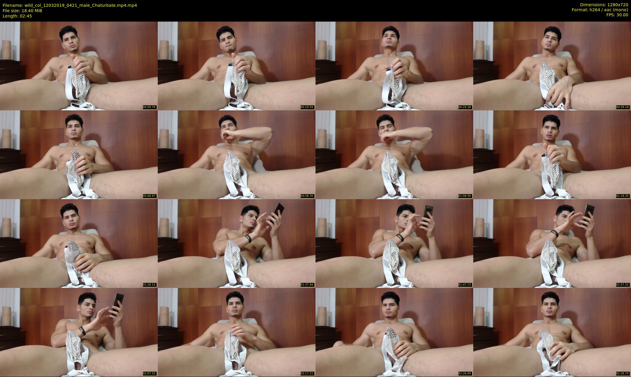 wild_col — 3 minute Chaturbate male cam show recording, 720p, Mar 12, 2019