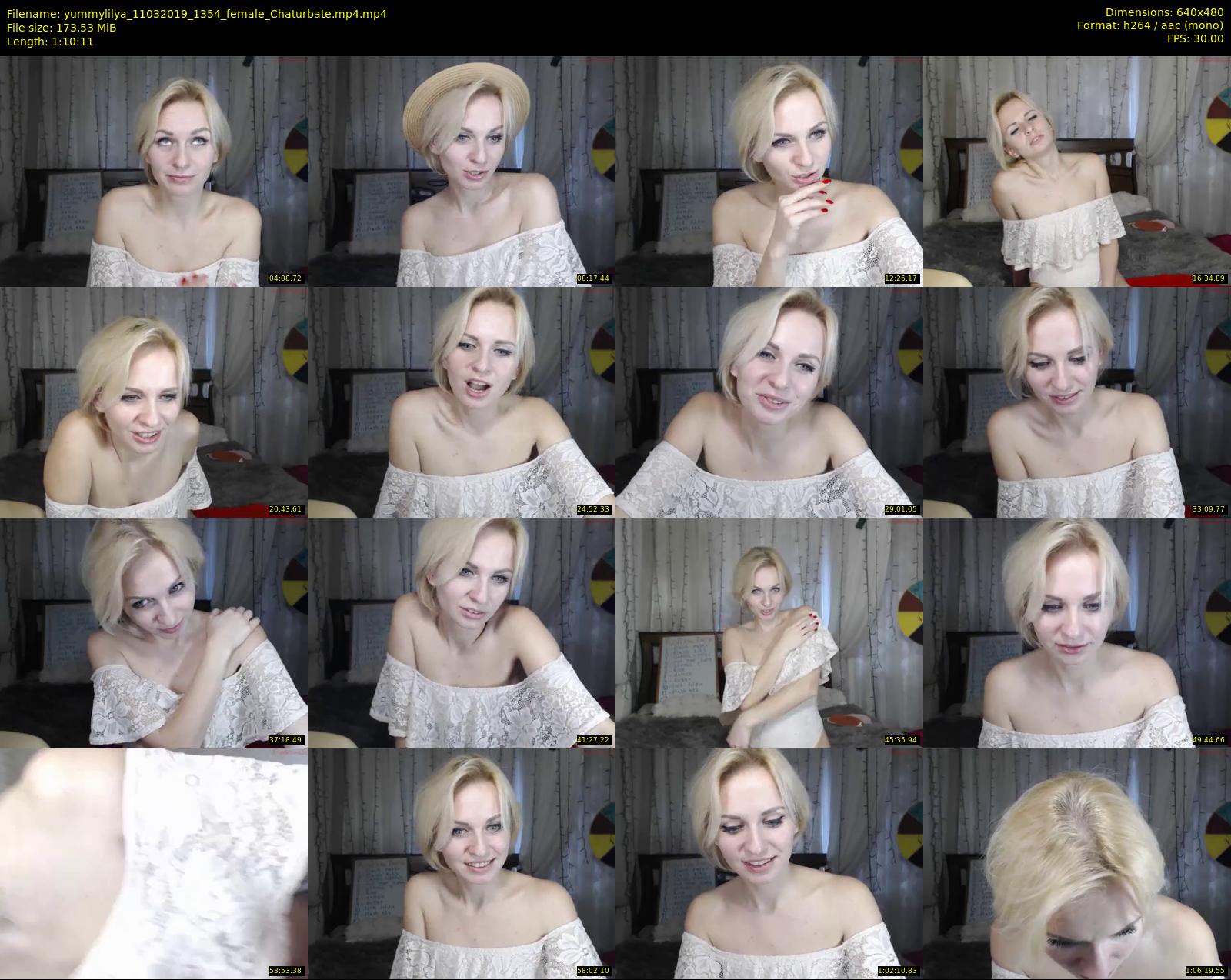 yummylilya — 71 minute Chaturbate female cam show recording, 480p, Mar 11, 2019
