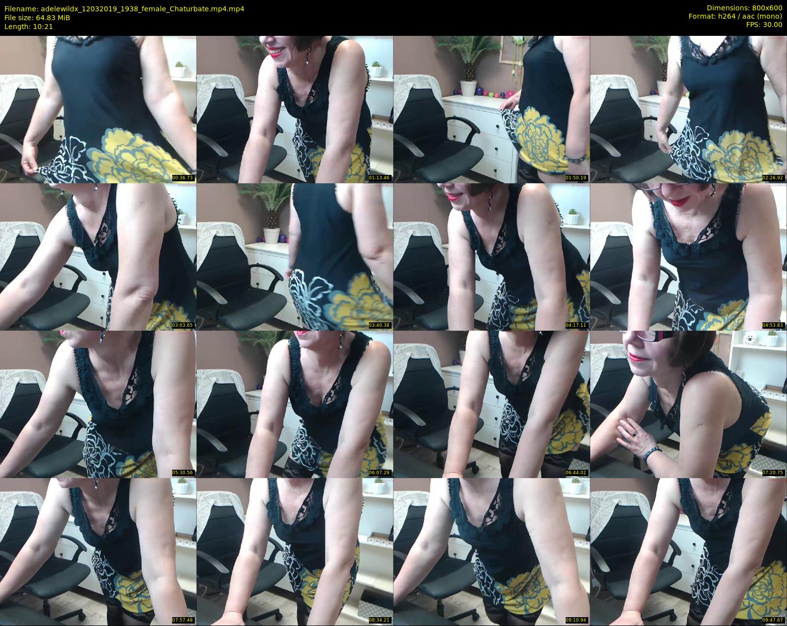 adelewildx — 11 minute Chaturbate female cam show recording, 480p, Mar 12, 2019