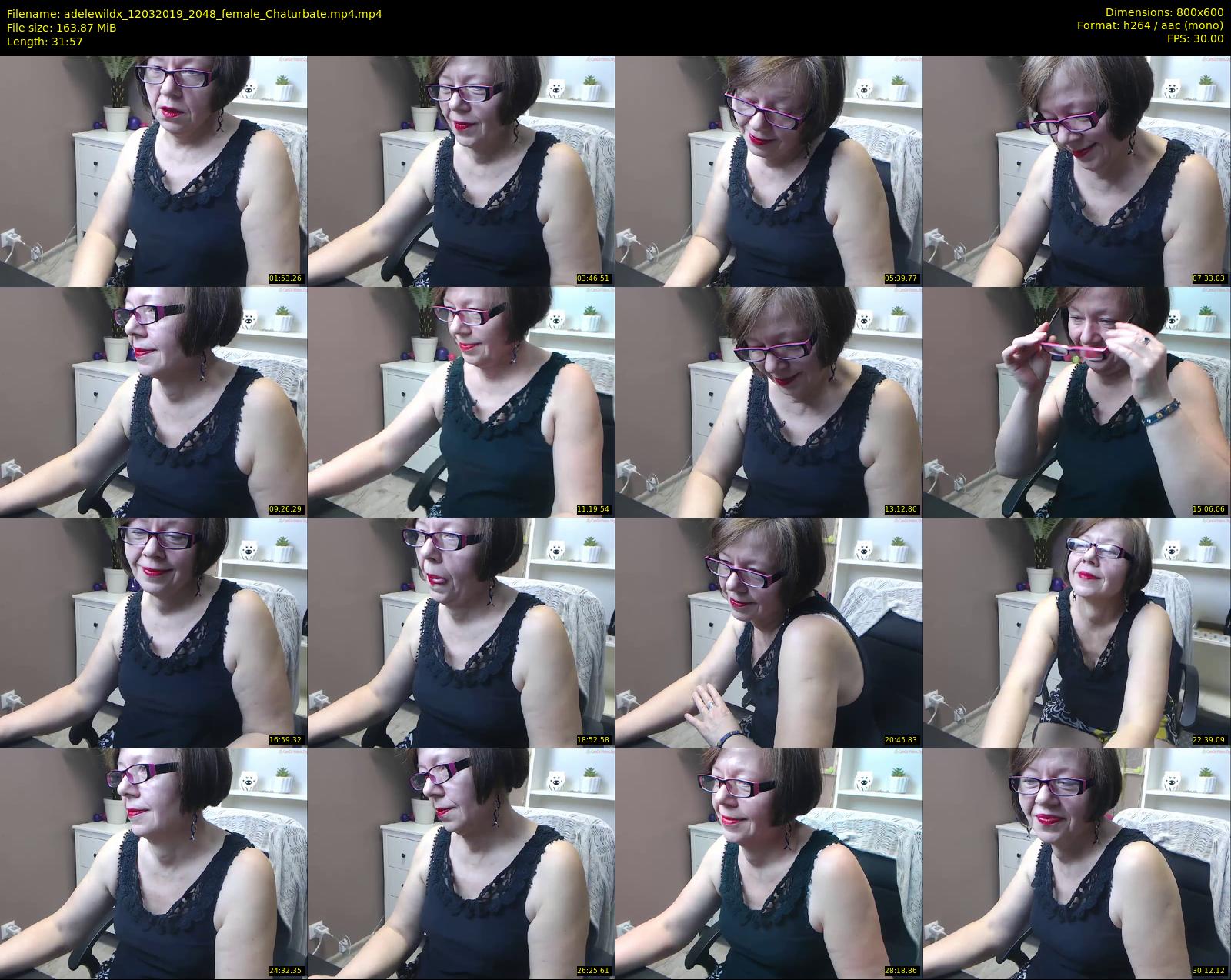 adelewildx — 32 minute Chaturbate female cam show recording, 480p, Mar 12, 2019