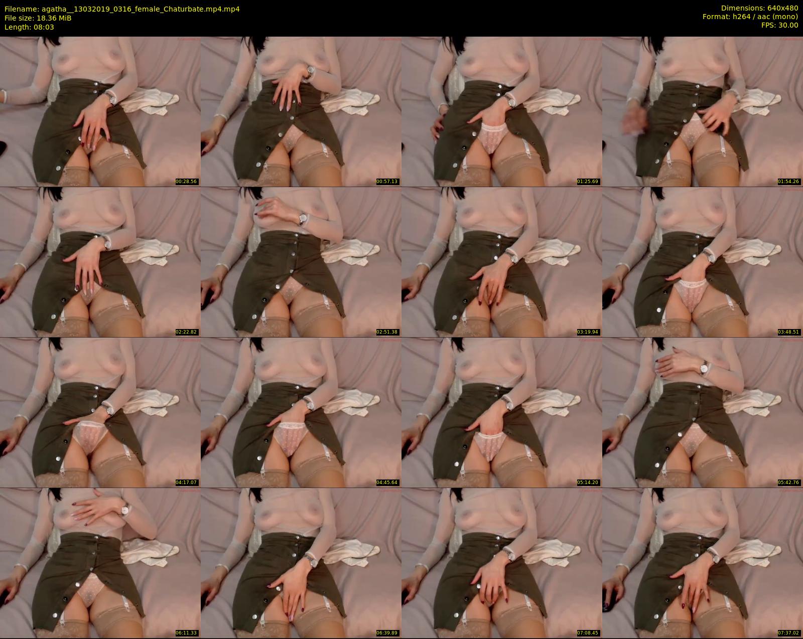 agatha_ — 9 minute Chaturbate female cam show recording, 480p, Mar 13, 2019