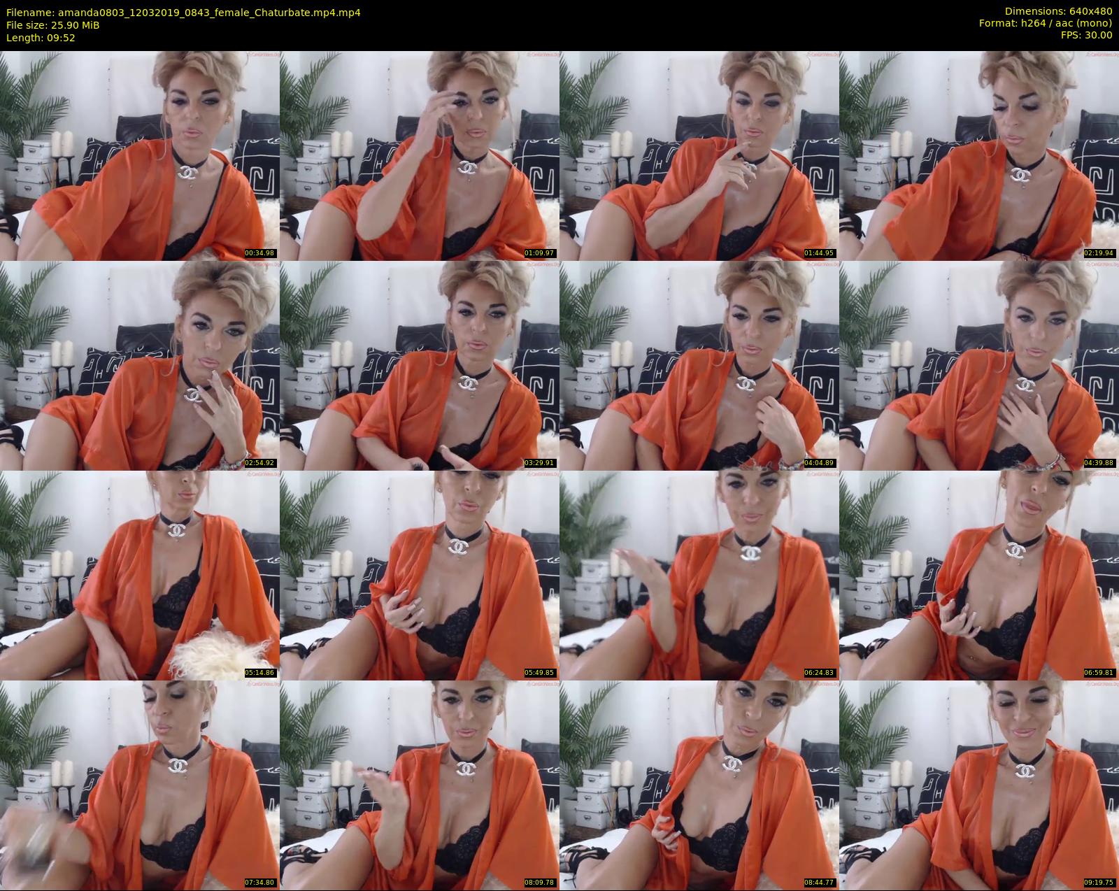 amanda0803 — 10 minute Chaturbate female cam show recording, 480p, Mar 12, 2019