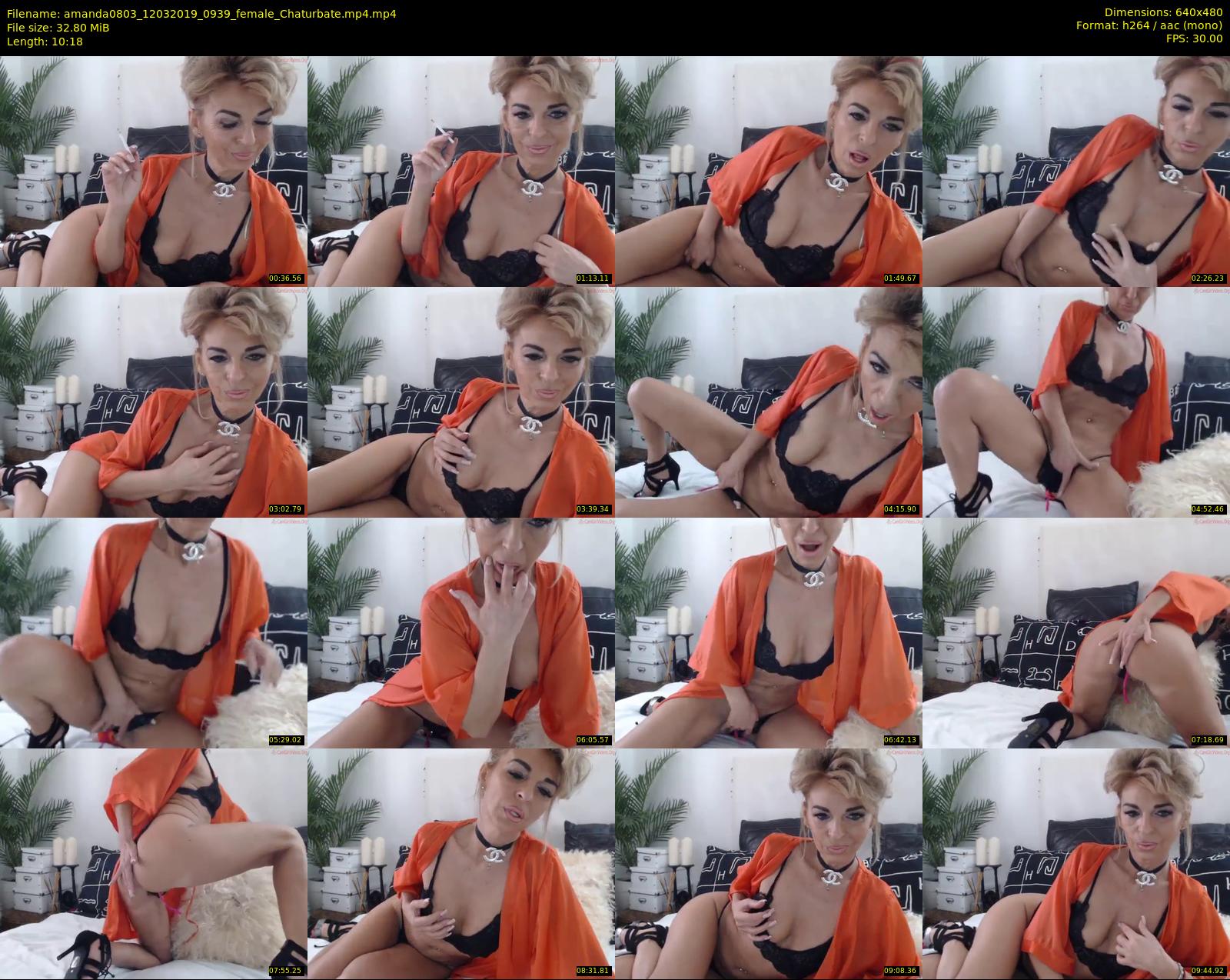 amanda0803 — 11 minute Chaturbate female cam show recording, 480p, Mar 12, 2019