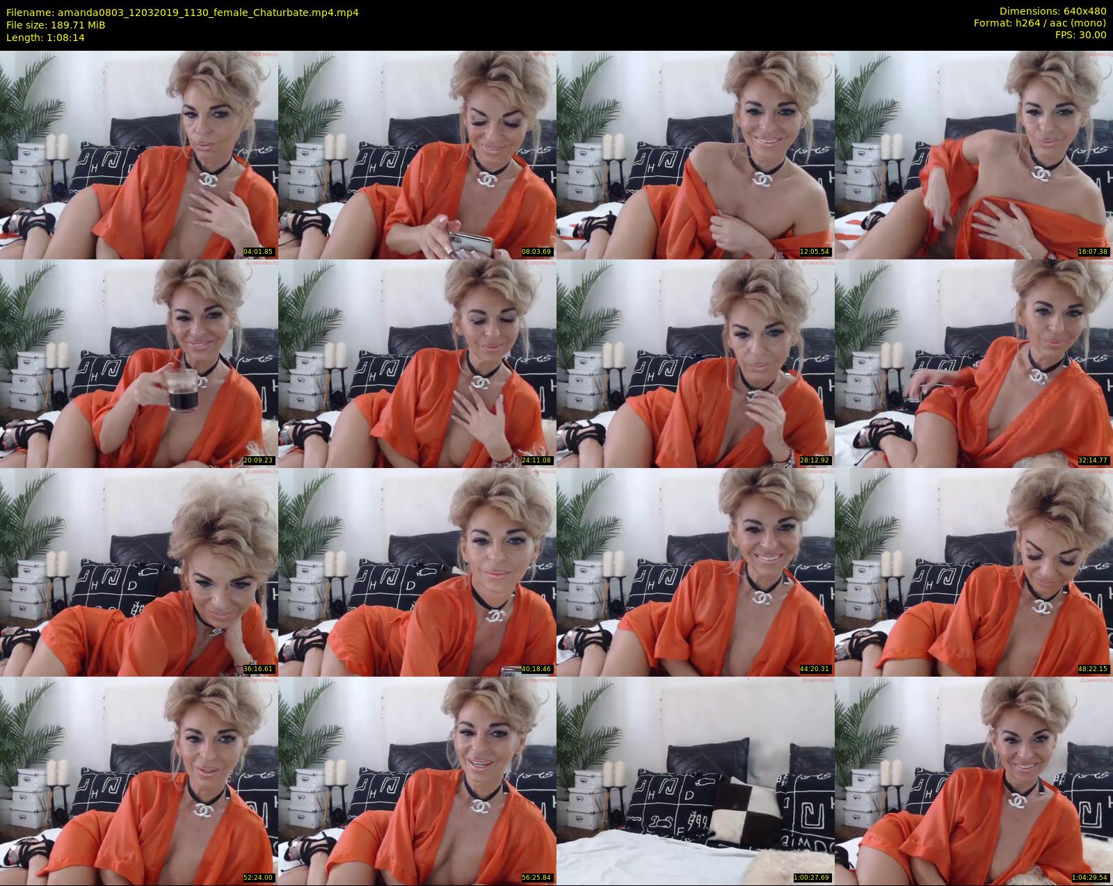 amanda0803 — 69 minute Chaturbate female cam show recording, 480p, Mar 12, 2019