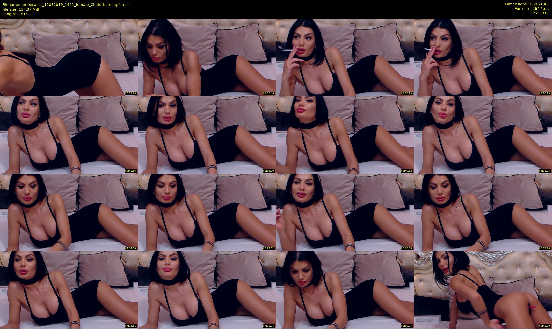 amberwillis — 10 minute Chaturbate female cam show recording, 1080p, Mar 12, 2019