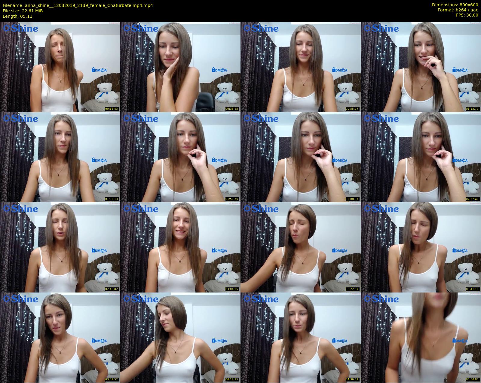 anna_shine_ — 6 minute Chaturbate female cam show recording, 480p, Mar 12, 2019