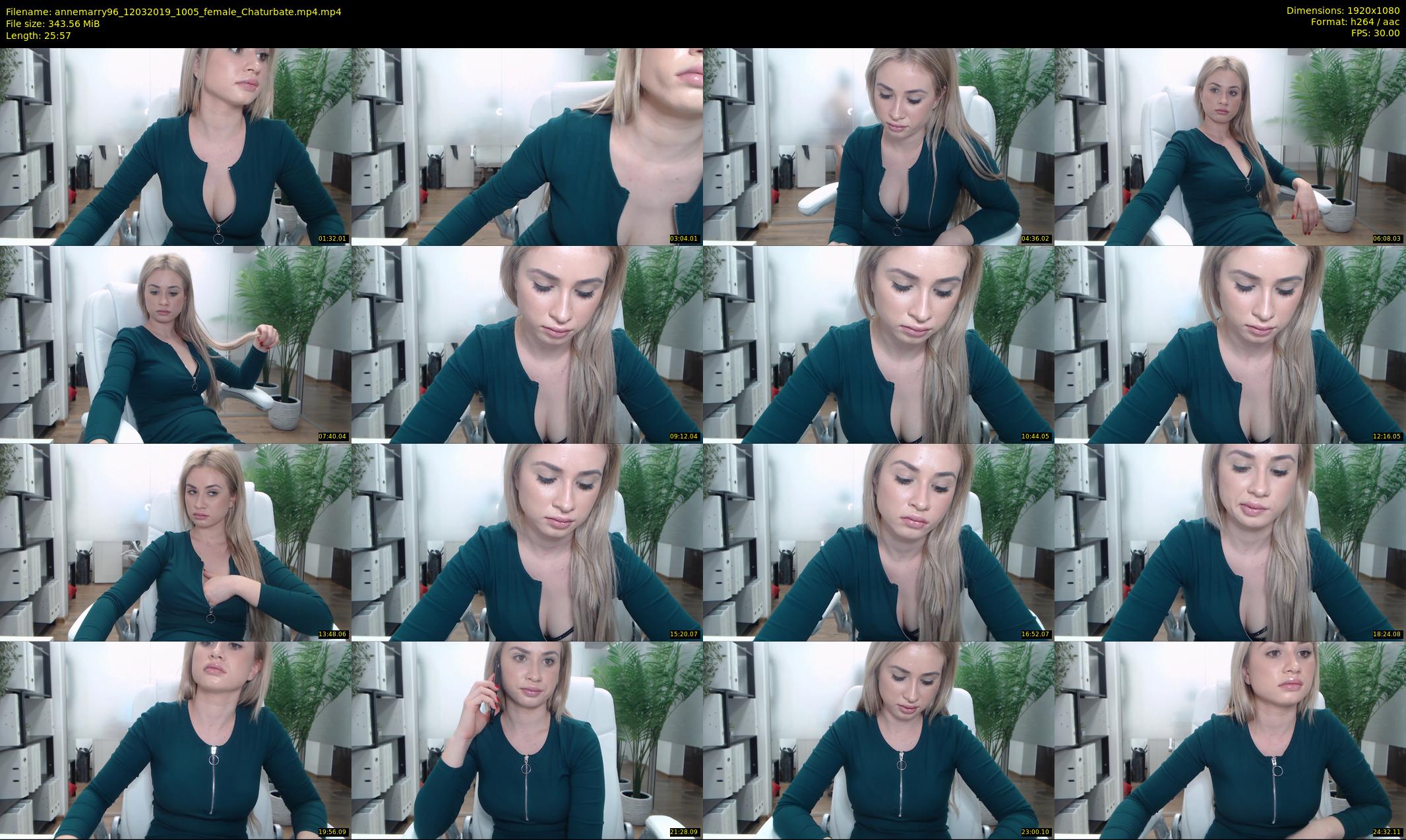 annemarry96 — 26 minute Chaturbate female cam show recording, 1080p, Mar 12, 2019