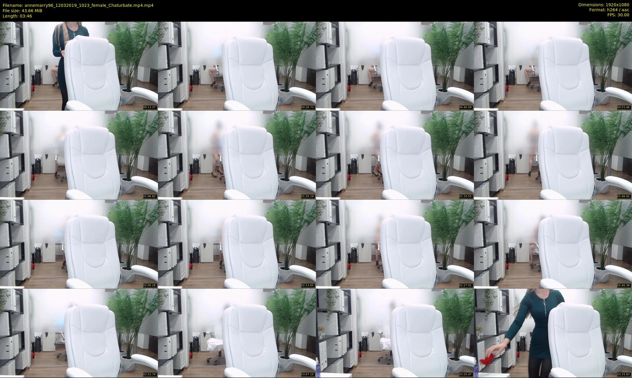 annemarry96 — 4 minute Chaturbate female cam show recording, 1080p, Mar 12, 2019
