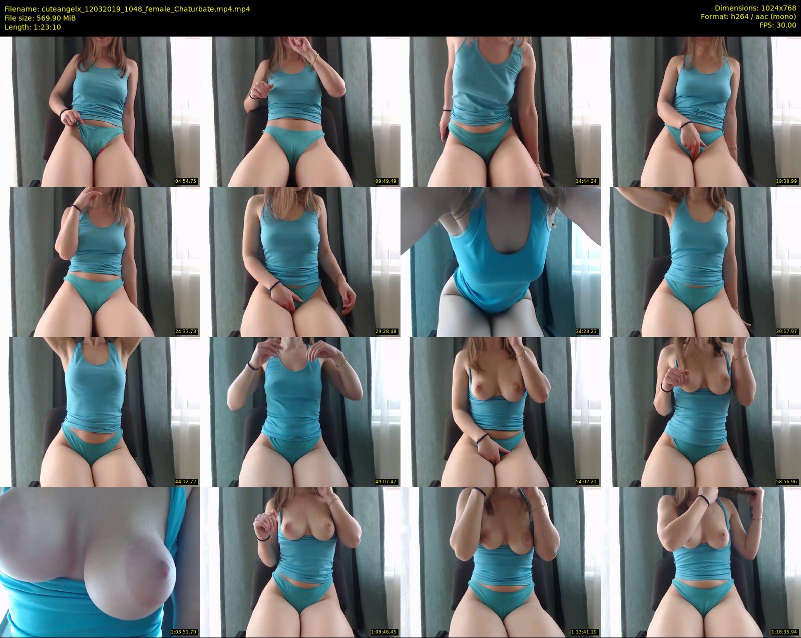 cuteangelx — 84 minute Chaturbate female cam show recording, 720p, Mar 12, 2019