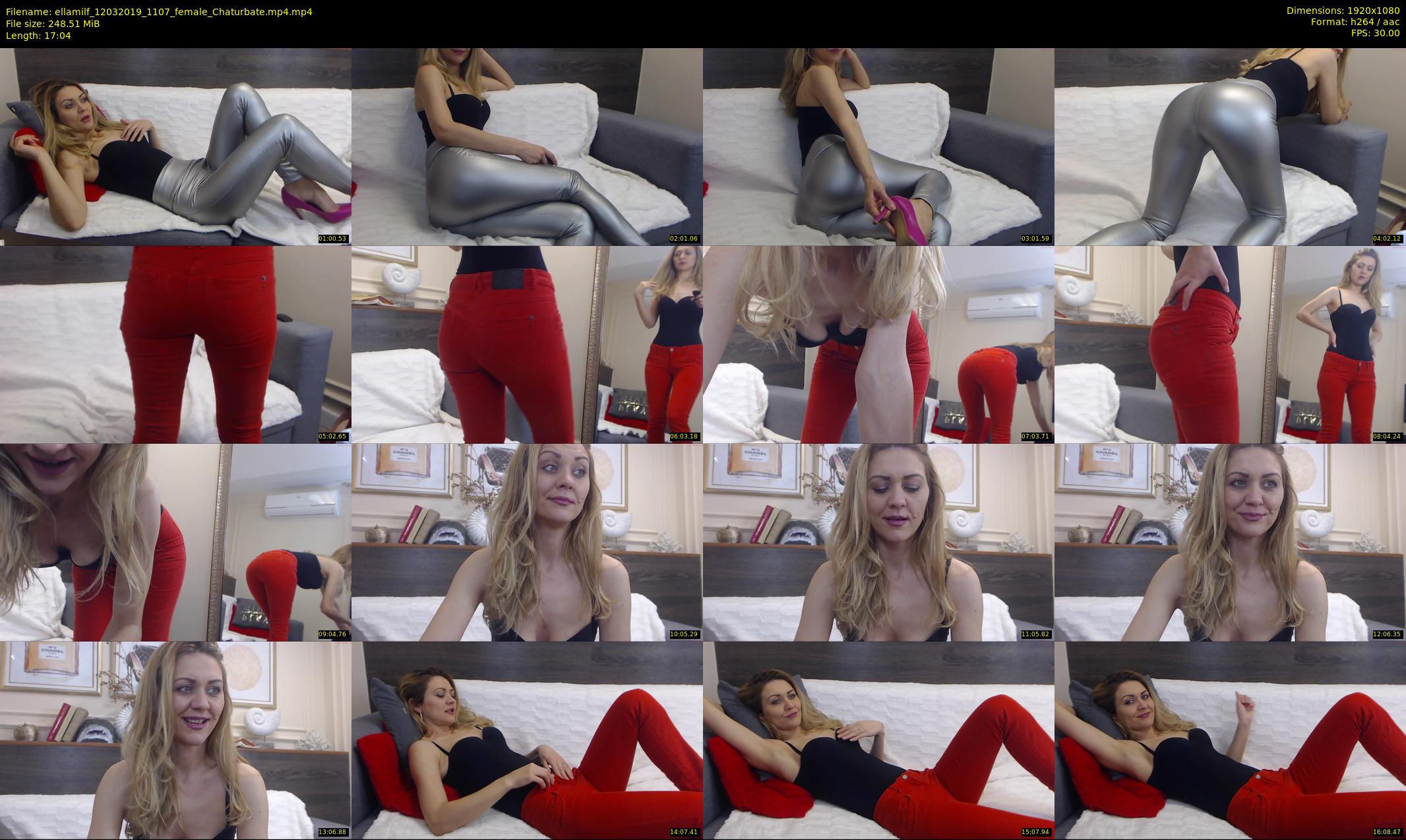 ellamilf — 18 minute Chaturbate female cam show recording, 1080p, Mar 12, 2019