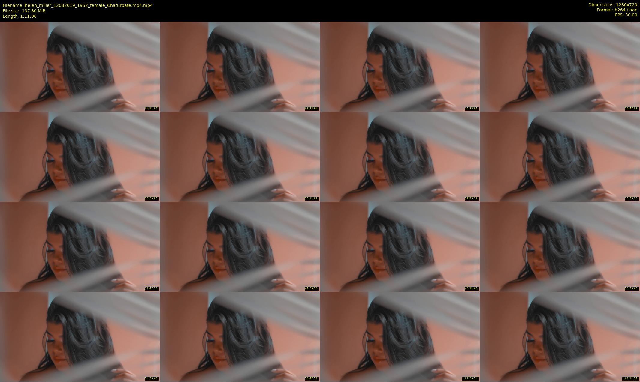 helen_miller — 72 minute Chaturbate female cam show recording, 720p, Mar 12, 2019