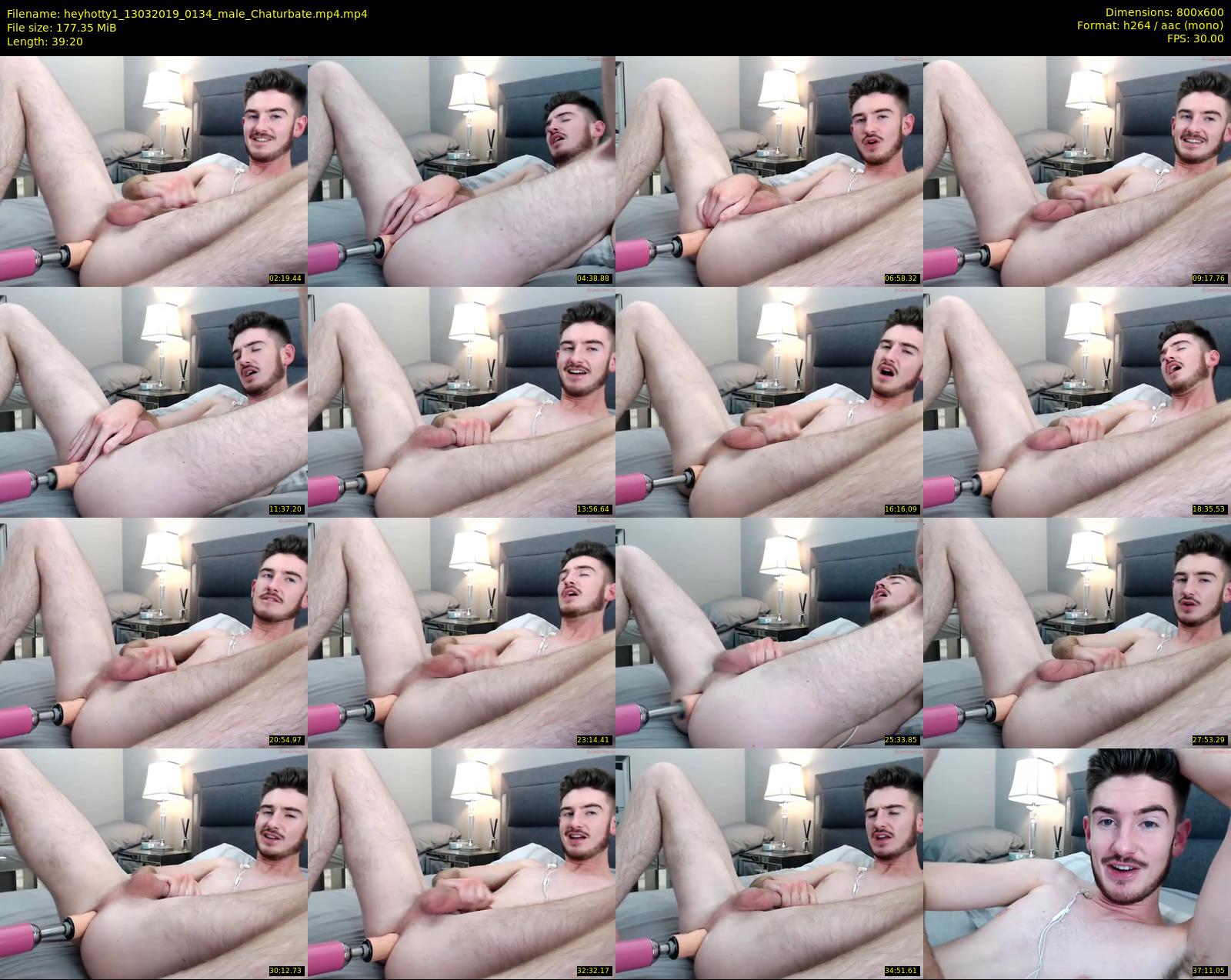 heyhotty1 — 40 minute Chaturbate male cam show recording, 480p, Mar 13, 2019