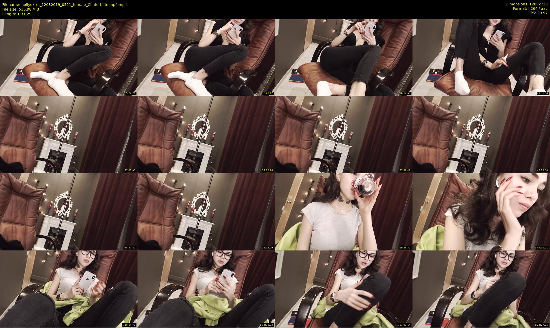 hollyextra — 92 minute Chaturbate female cam show recording, 720p, Mar 12, 2019
