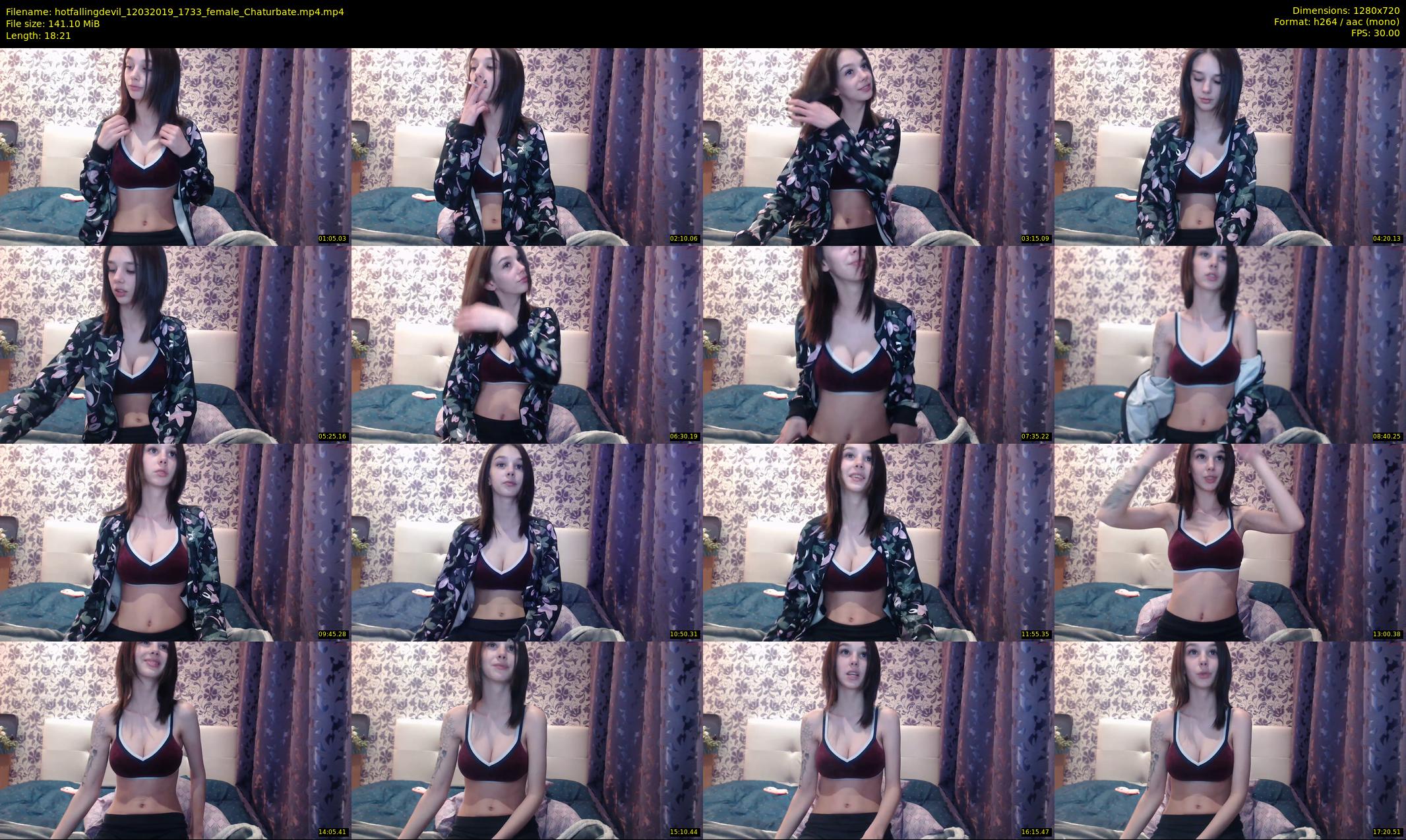hotfallingdevil — 19 minute Chaturbate female cam show recording, 720p, Mar 12, 2019
