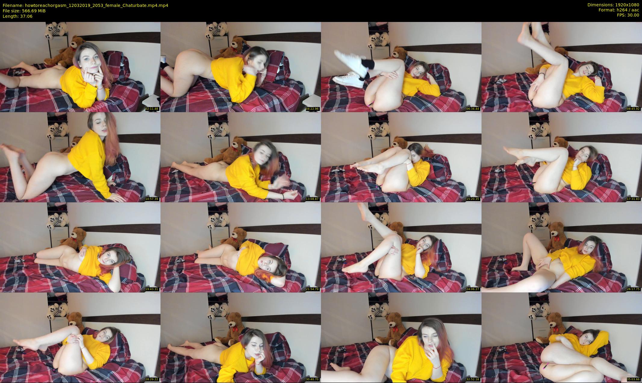 howtoreachorgasm — 38 minute Chaturbate couple cam show recording, 1080p, Mar 12, 2019