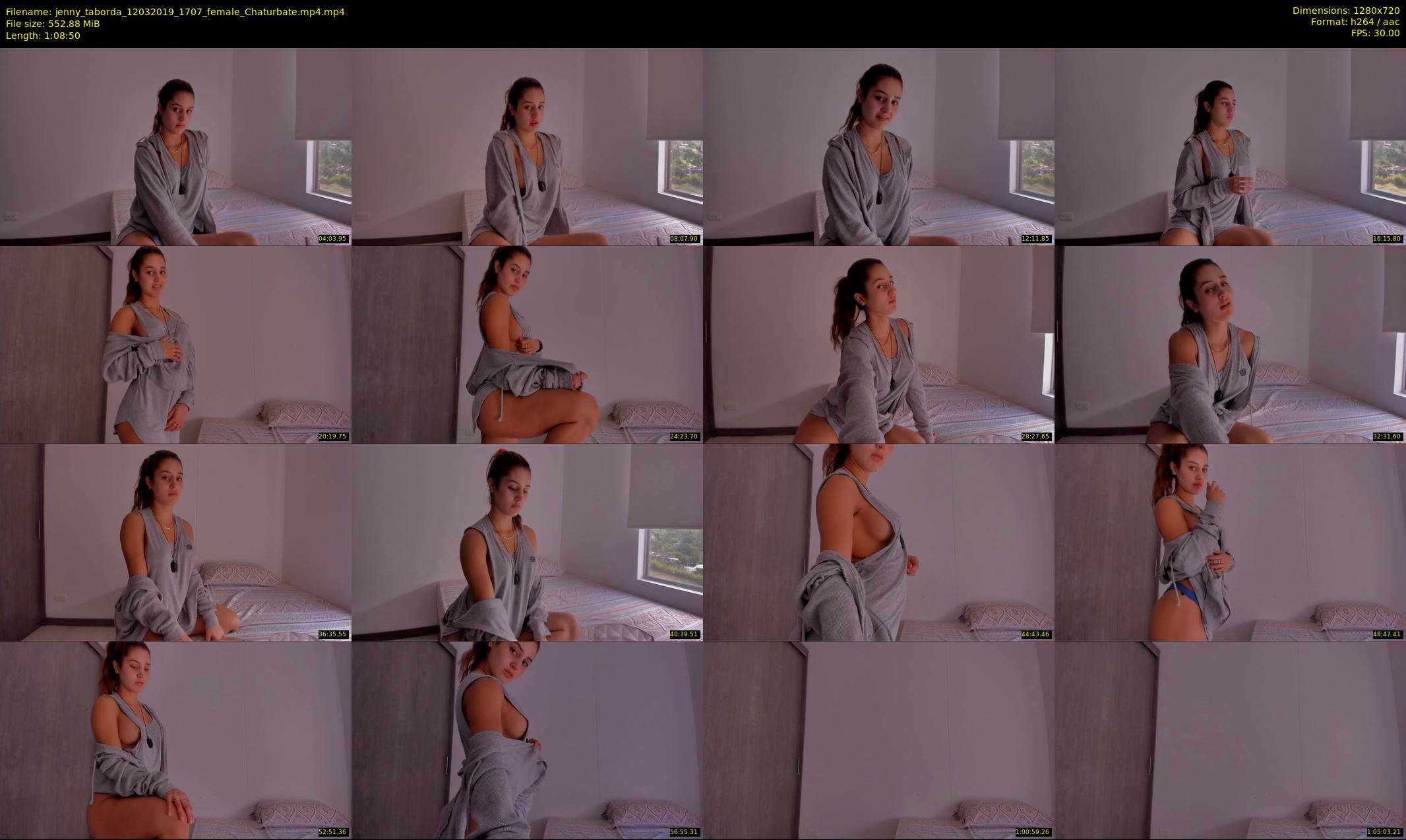 jenny_taborda — 69 minute Chaturbate female cam show recording, 720p, Mar 12, 2019