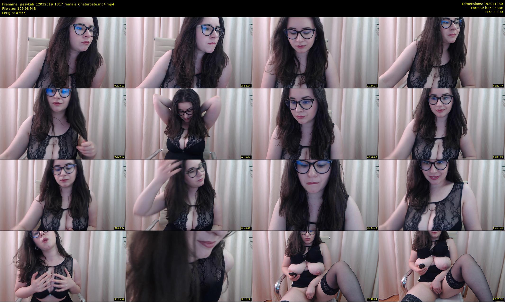jessykah — 8 minute Chaturbate female cam show recording, 1080p, Mar 12, 2019