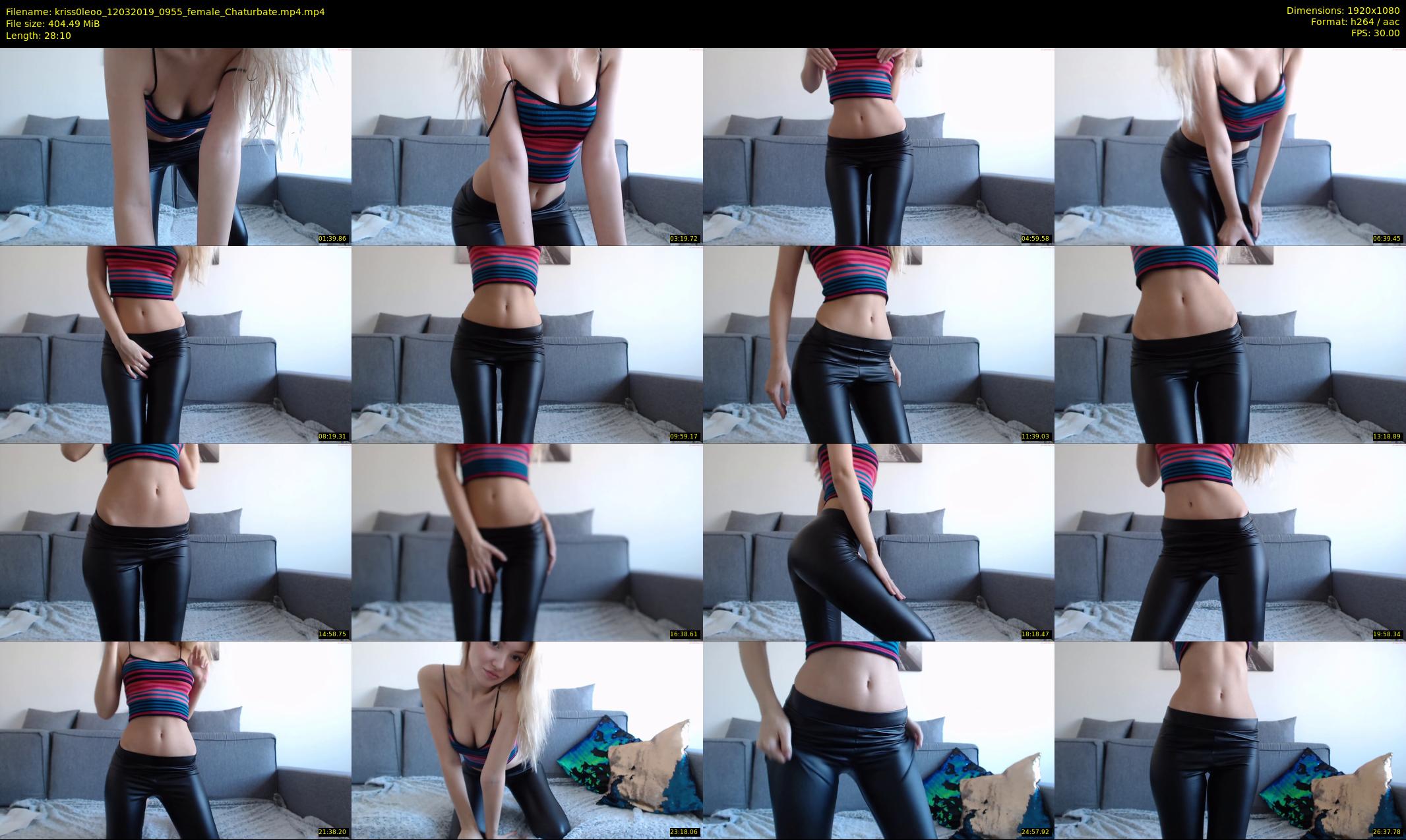 kriss0leoo — 29 minute Chaturbate couple cam show recording, 1080p, Mar 12, 2019