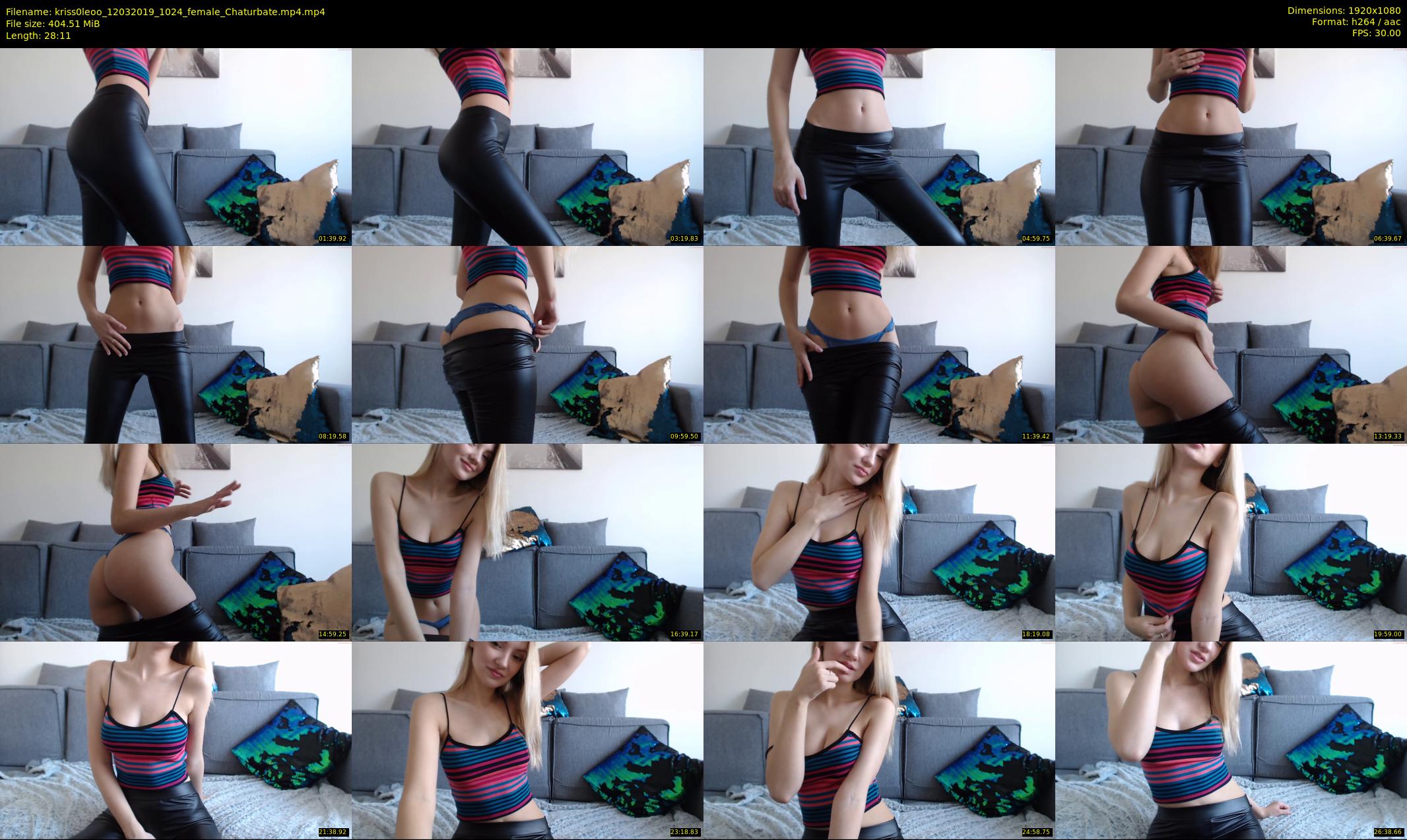 kriss0leoo — 29 minute Chaturbate couple cam show recording, 1080p, Mar 12, 2019