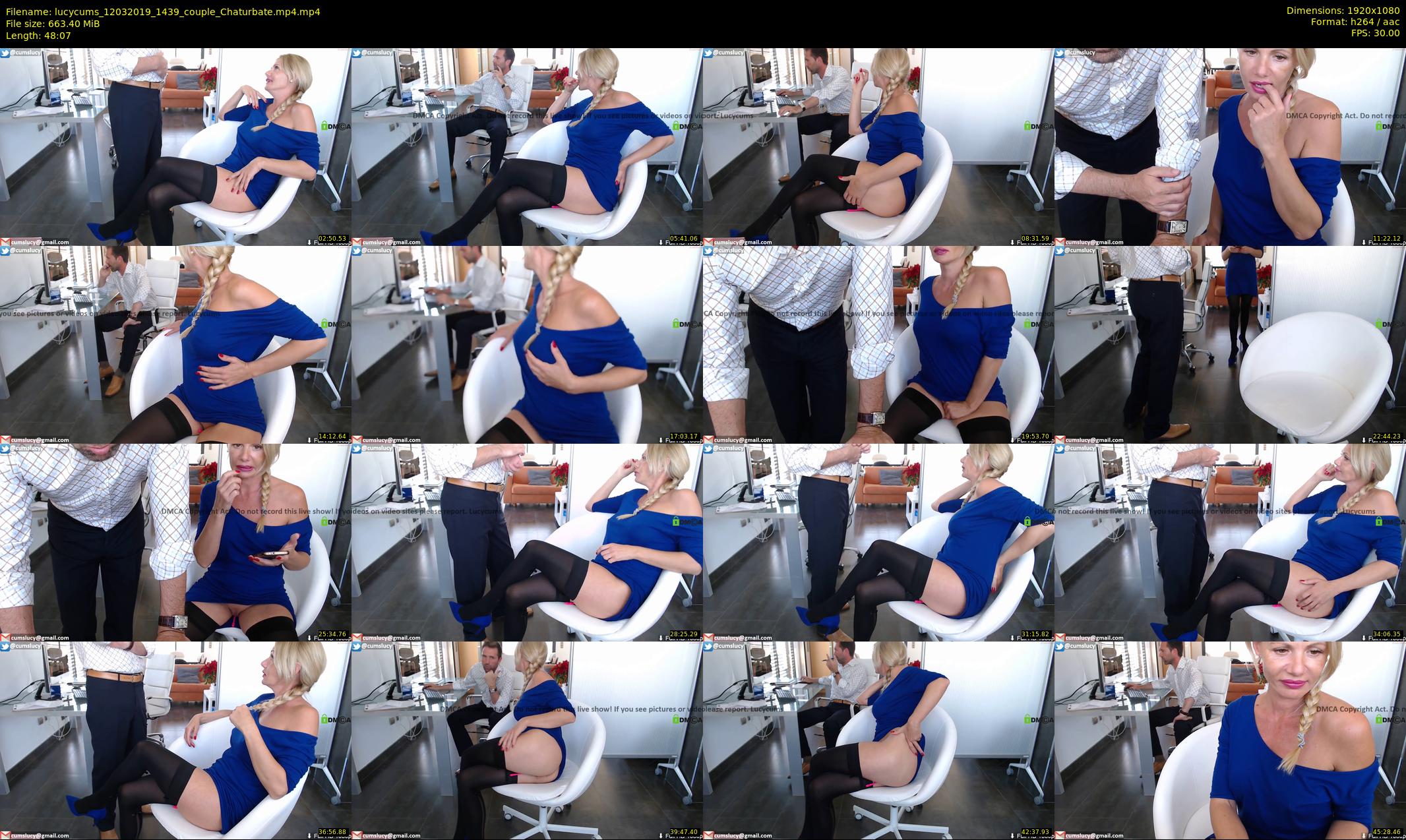 lucycums — 49 minute Chaturbate couple cam show recording, 1080p, Mar 12, 2019