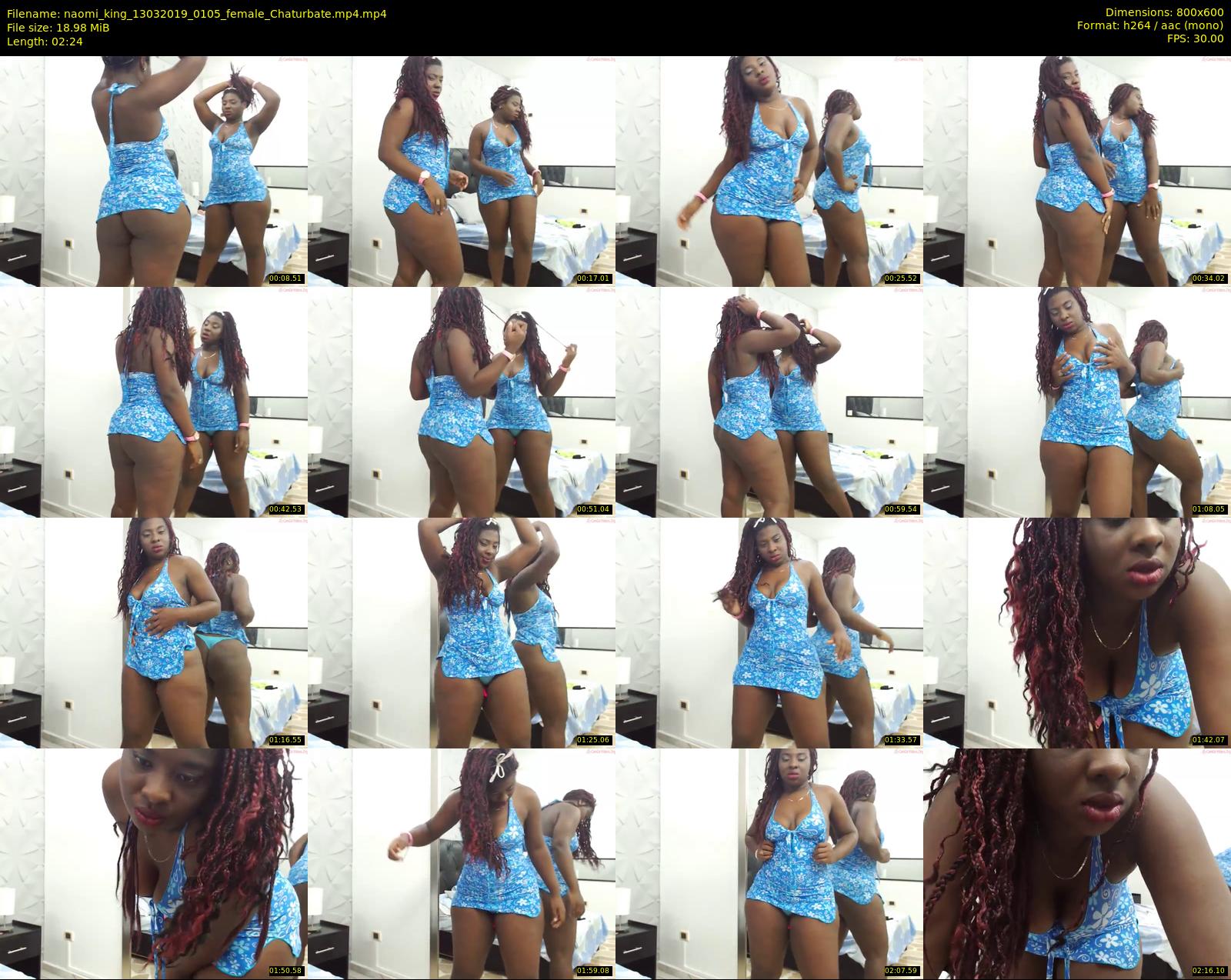 naomi_king — 3 minute Chaturbate female cam show recording, 480p, Mar 13, 2019