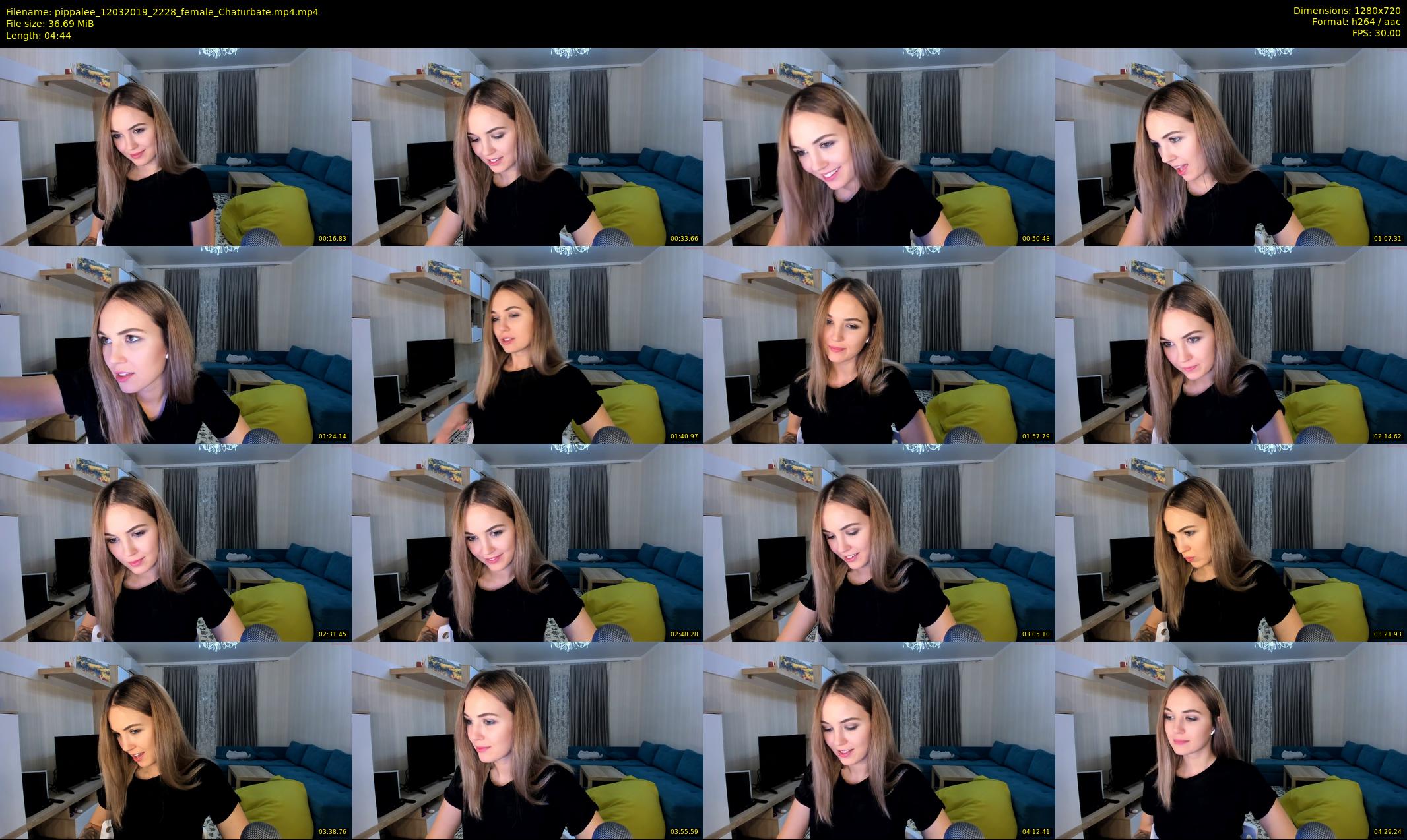 pippalee — 5 minute Chaturbate female cam show recording, 720p, Mar 12, 2019