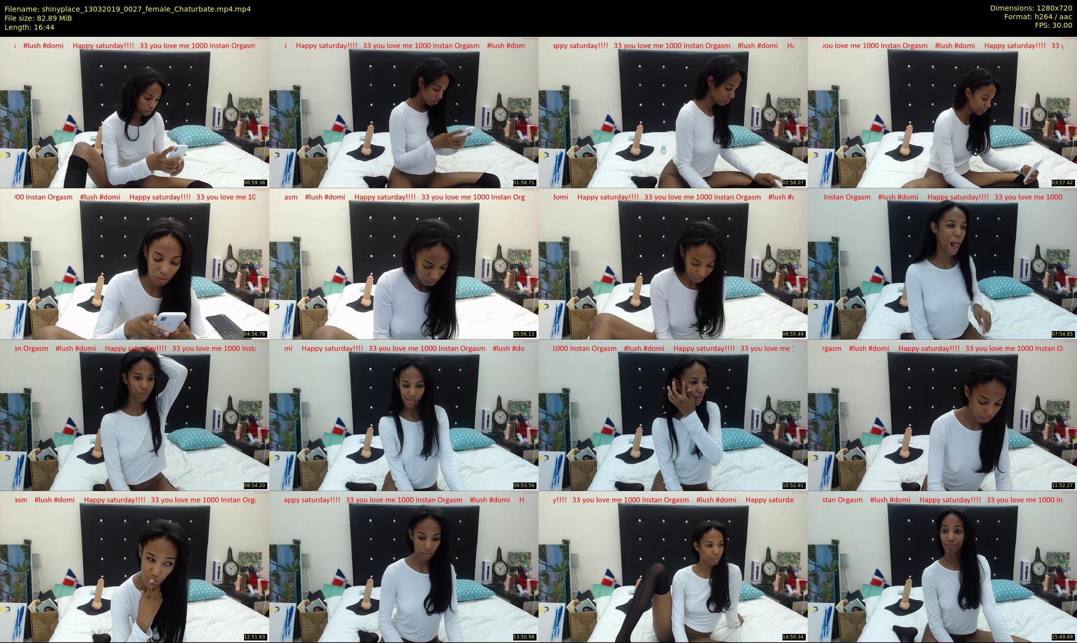 shinyplace — 17 minute Chaturbate couple cam show recording, 720p, Mar 13, 2019