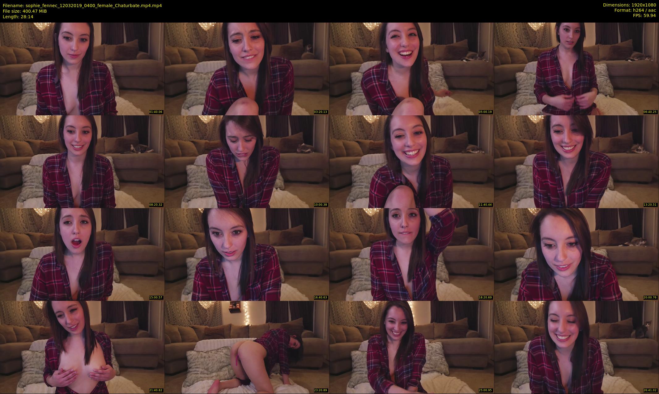sophie_fennec — 29 minute Chaturbate female cam show recording, 1080p, Mar 12, 2019