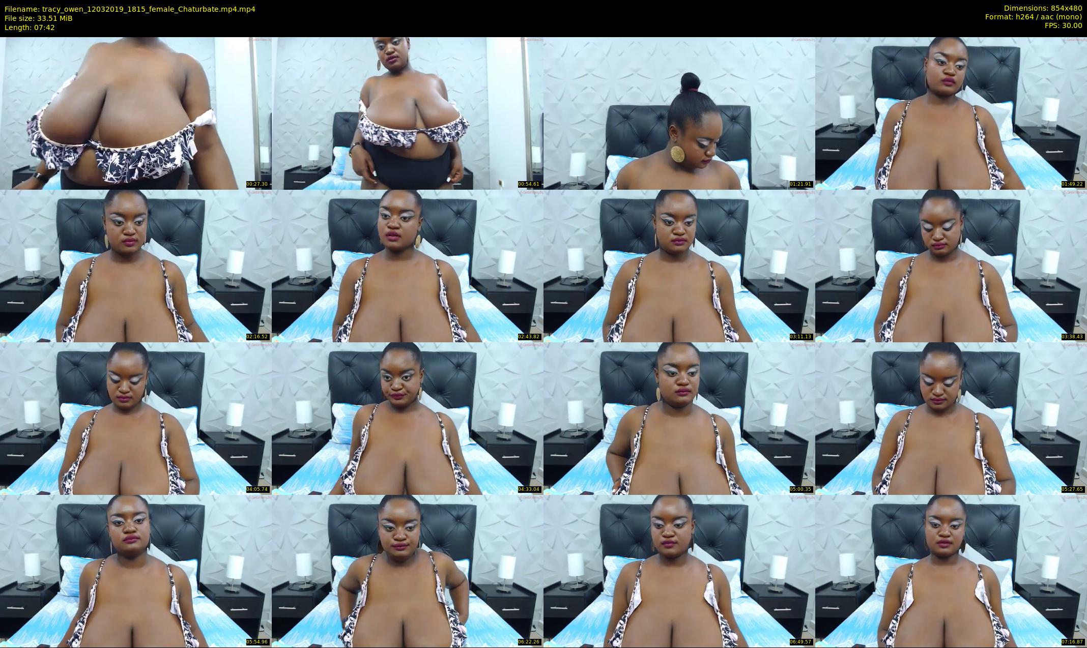 tracy_owen — 8 minute Chaturbate female cam show recording, 480p, Mar 12, 2019