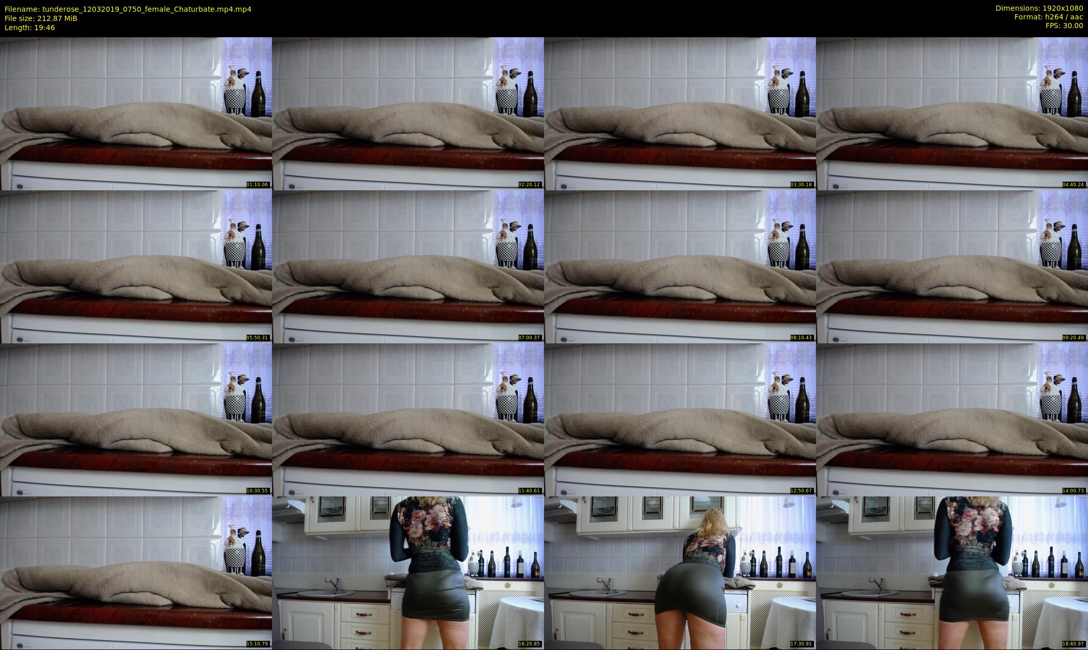 tunderose — 20 minute Chaturbate female cam show recording, 1080p, Mar 12, 2019