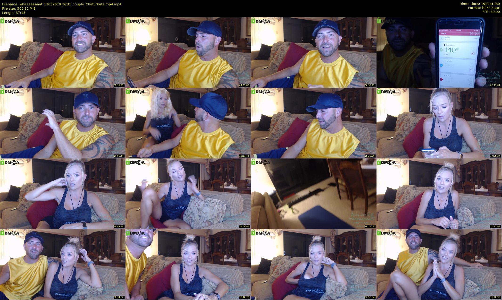 whaaaaaaaat — 38 minute Chaturbate couple cam show recording, 1080p, Mar 13, 2019