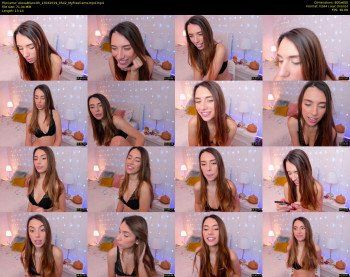 AlexaBlancOh — 14 minute MyFreeCams cam show recording, 480p, Mar 13, 2019